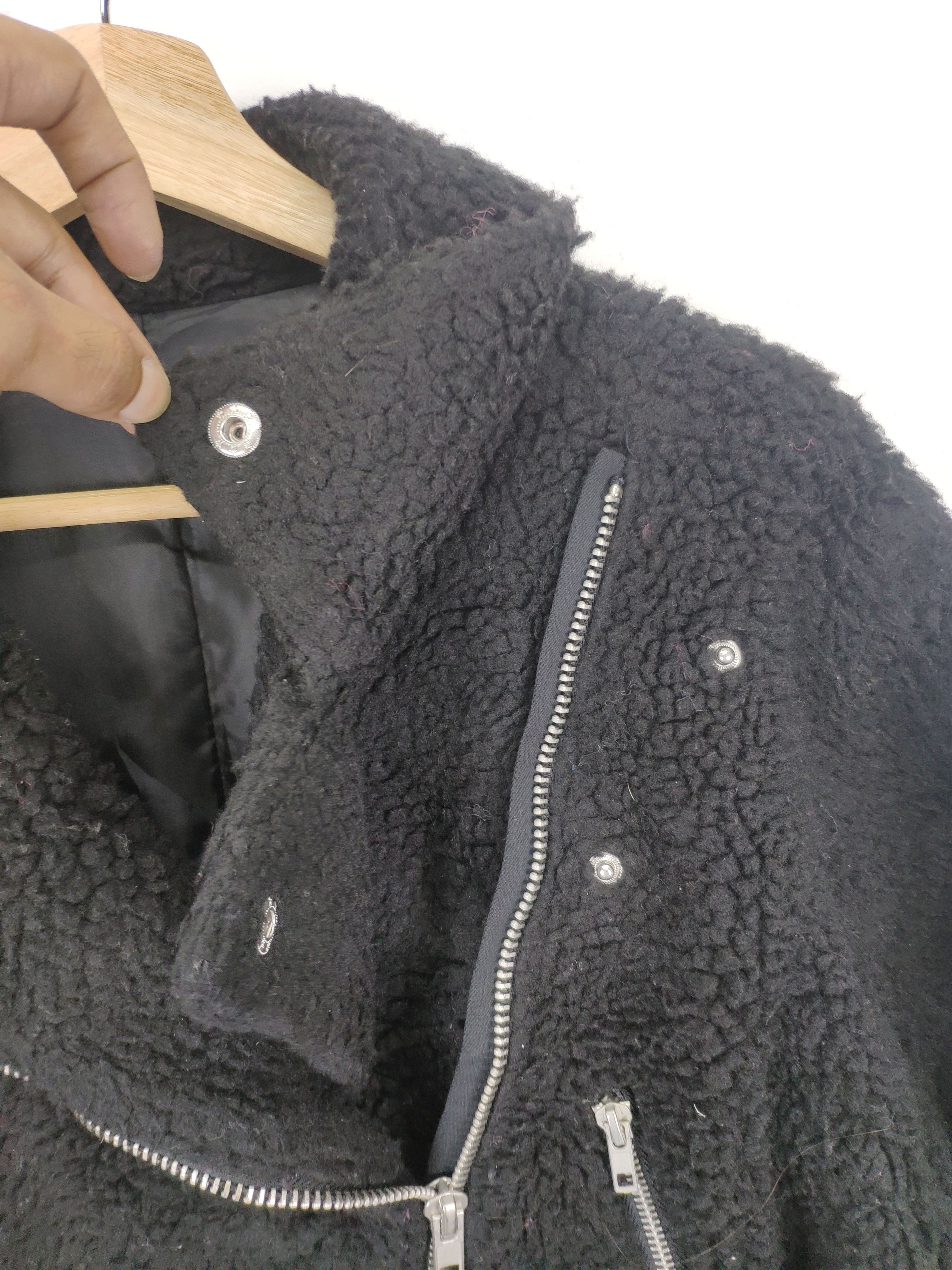 14th Addiction × Le Grande Bleu (L.G.B.) × Seditionaries Vintage Bondage Jacket Punk Sherpa Double Collar Size M / US 6-8 / IT 42-44 - 12 Thumbnail