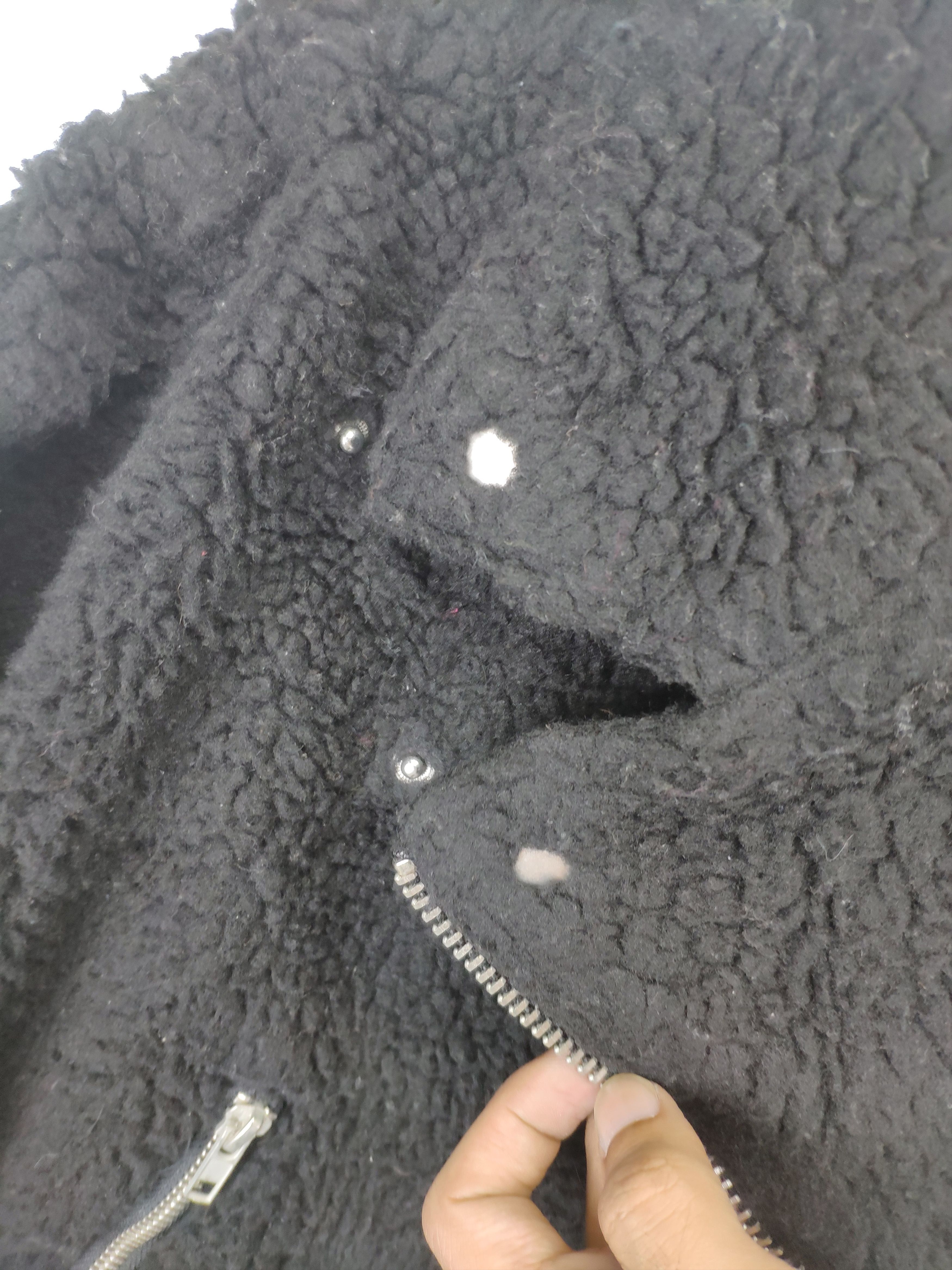 14th Addiction × Le Grande Bleu (L.G.B.) × Seditionaries Vintage Bondage Jacket Punk Sherpa Double Collar Size M / US 6-8 / IT 42-44 - 11 Thumbnail
