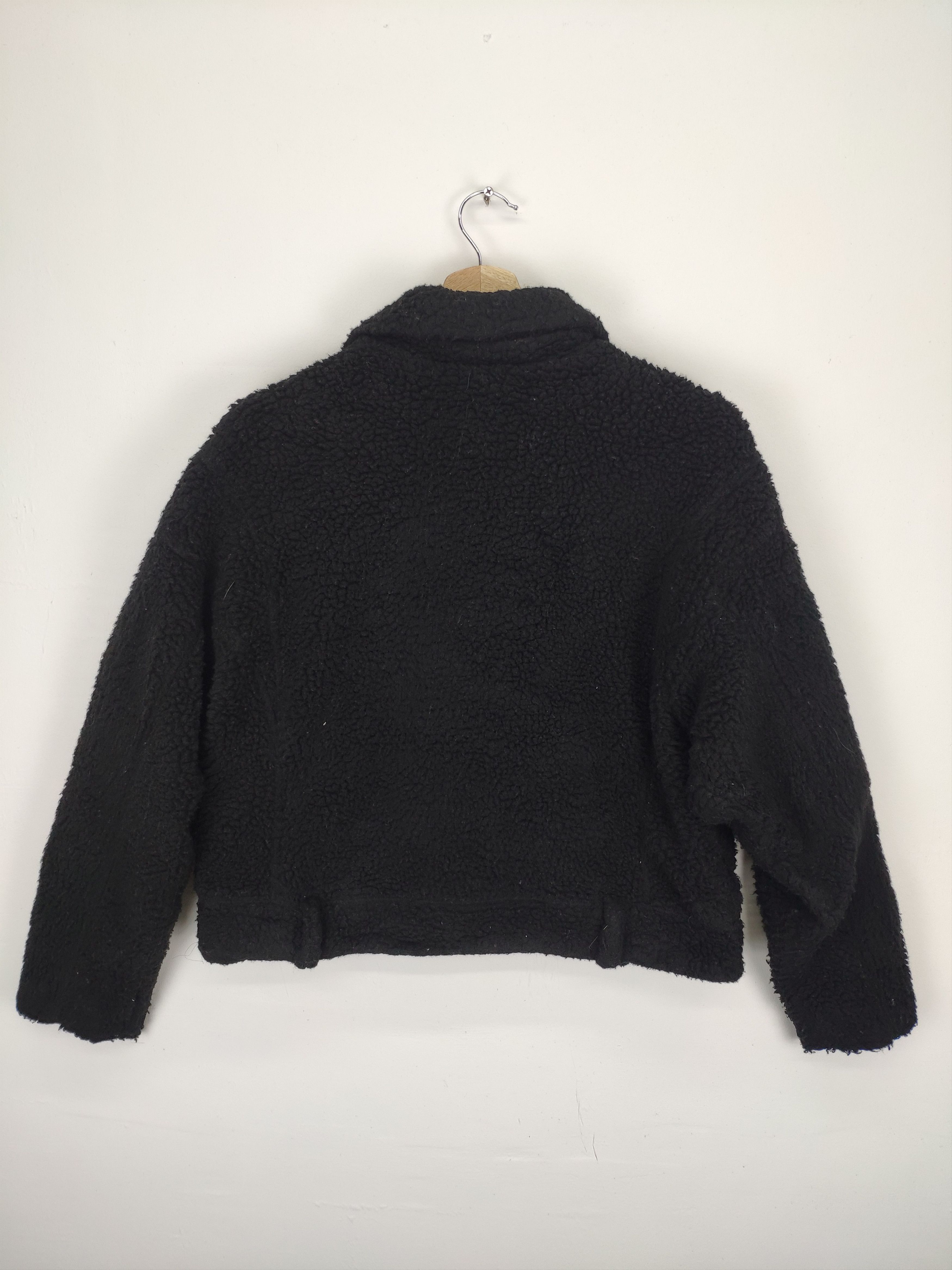 14th Addiction × Le Grande Bleu (L.G.B.) × Seditionaries Vintage Bondage Jacket Punk Sherpa Double Collar Size M / US 6-8 / IT 42-44 - 16 Thumbnail