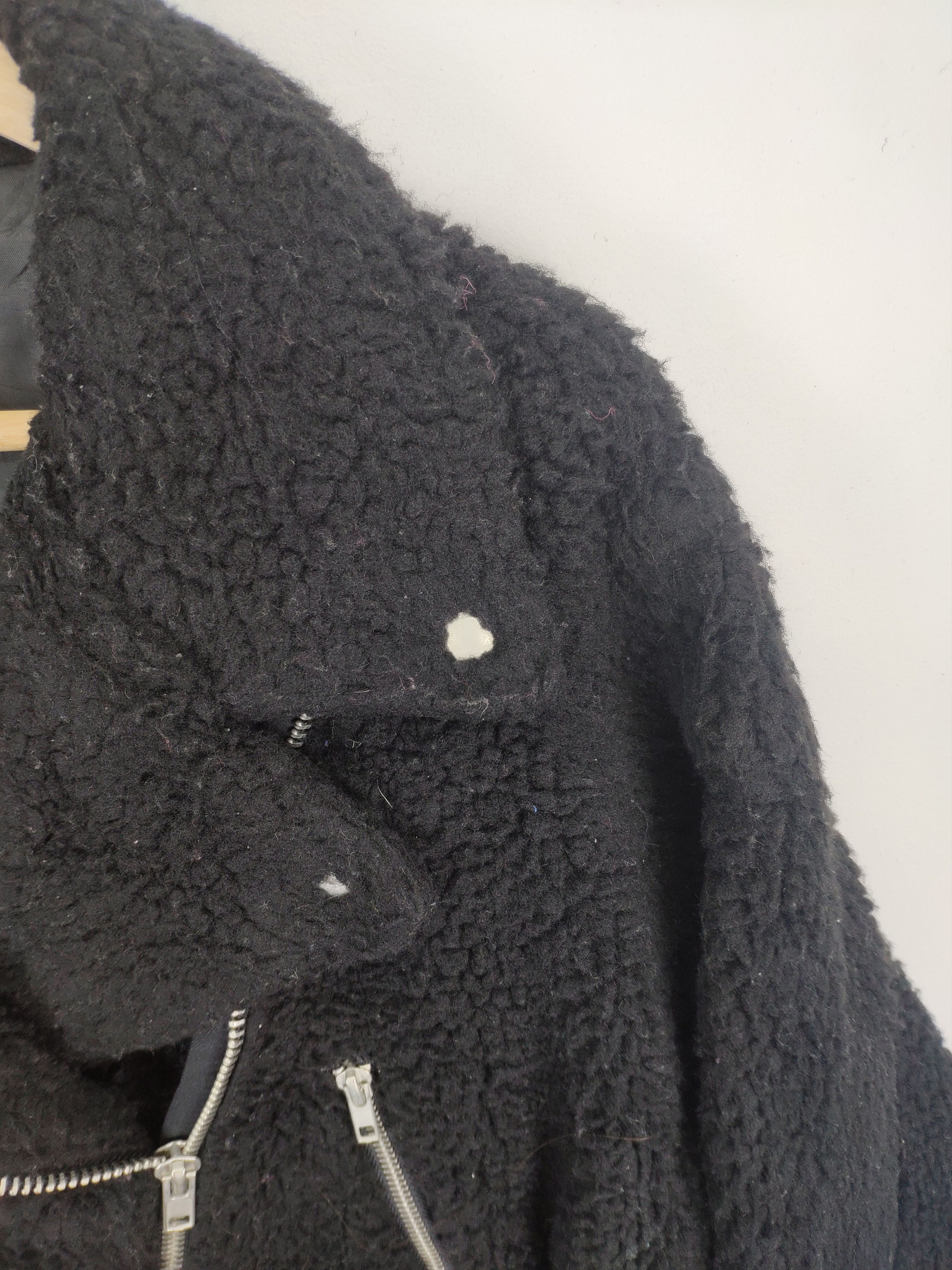 14th Addiction × Le Grande Bleu (L.G.B.) × Seditionaries Vintage Bondage Jacket Punk Sherpa Double Collar Size M / US 6-8 / IT 42-44 - 10 Thumbnail