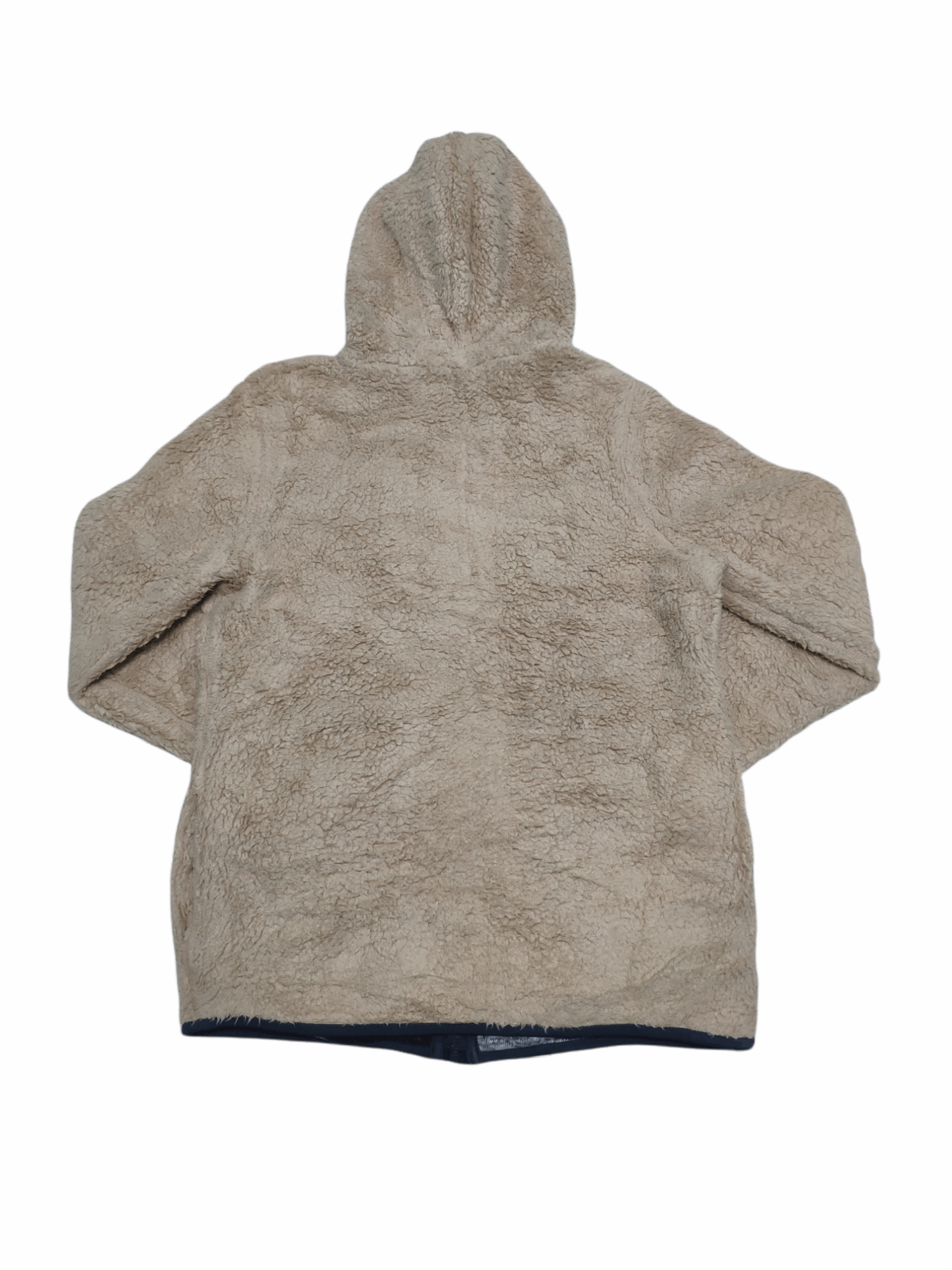 Japanese Brand × Vintage Vintage Fleece Sherpa Hooded Jacket Native Reversible Size US S / EU 44-46 / 1 - 17 Thumbnail