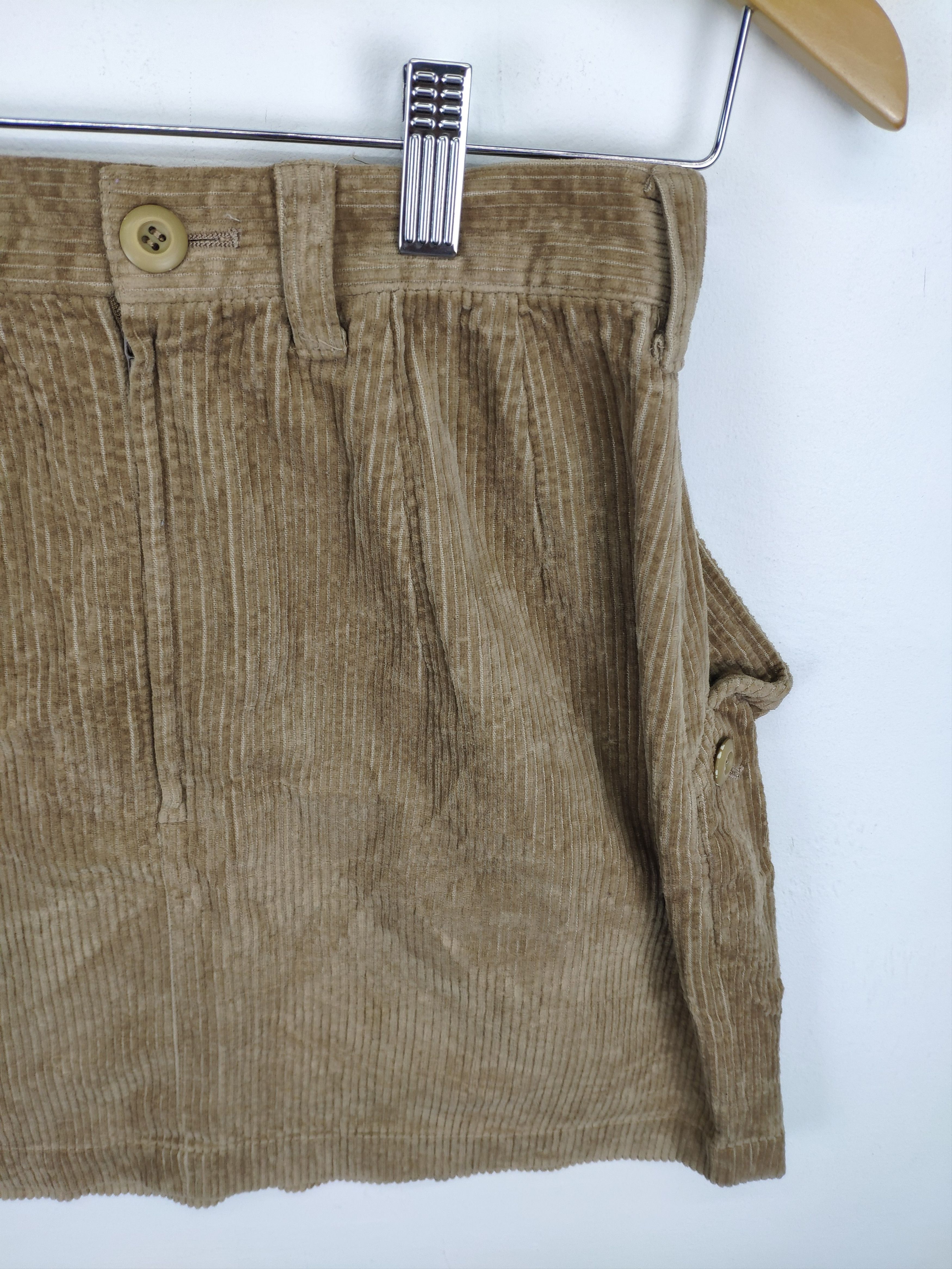 Issey Miyake × Tsumori Chisato Vintage Issey Miyake Corduroy Skirt Mini Size 24" / US 00 / IT 34 - 6 Thumbnail
