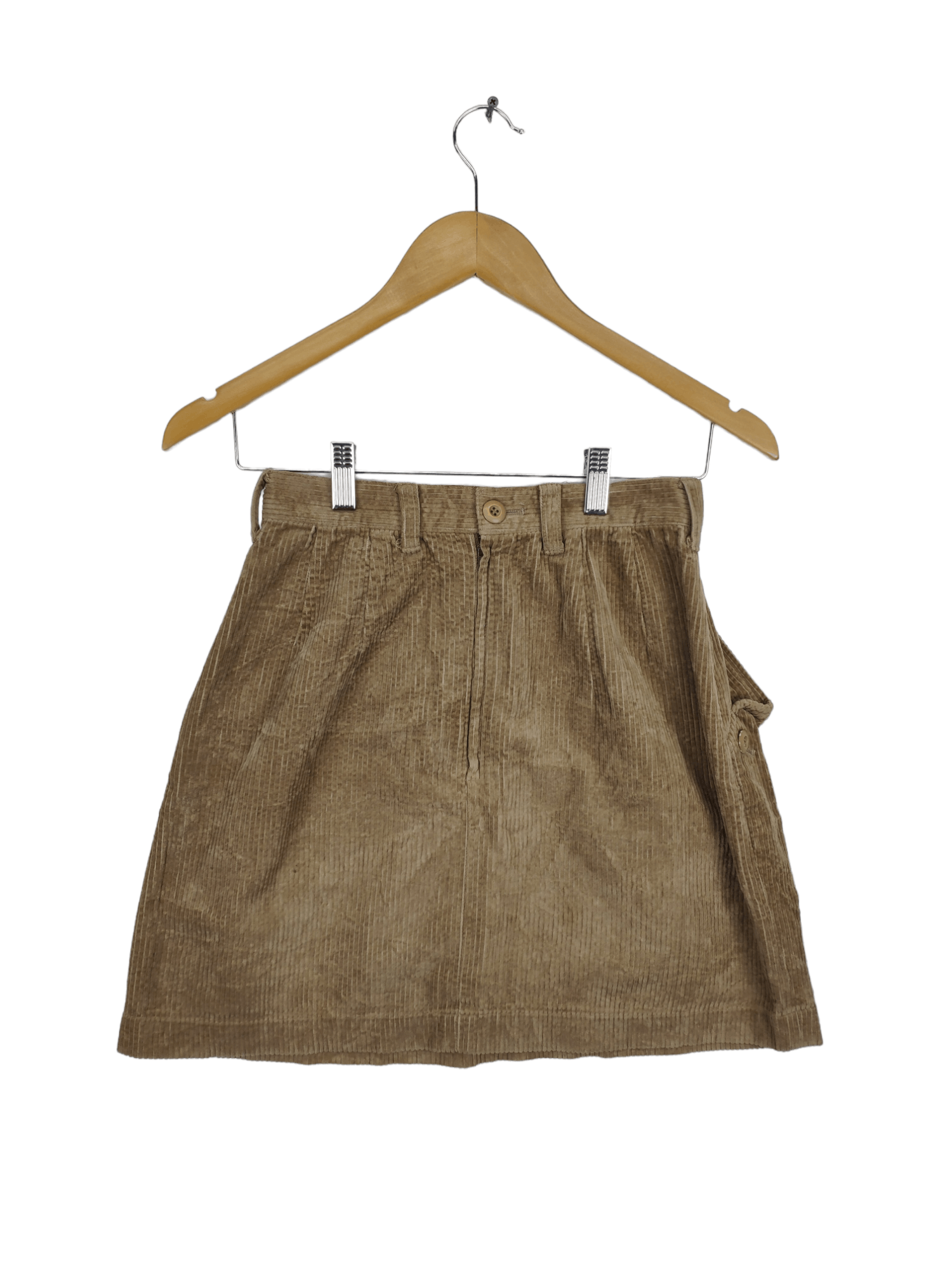 Issey Miyake × Tsumori Chisato Vintage Issey Miyake Corduroy Skirt Mini Size 24" / US 00 / IT 34 - 2 Thumbnail