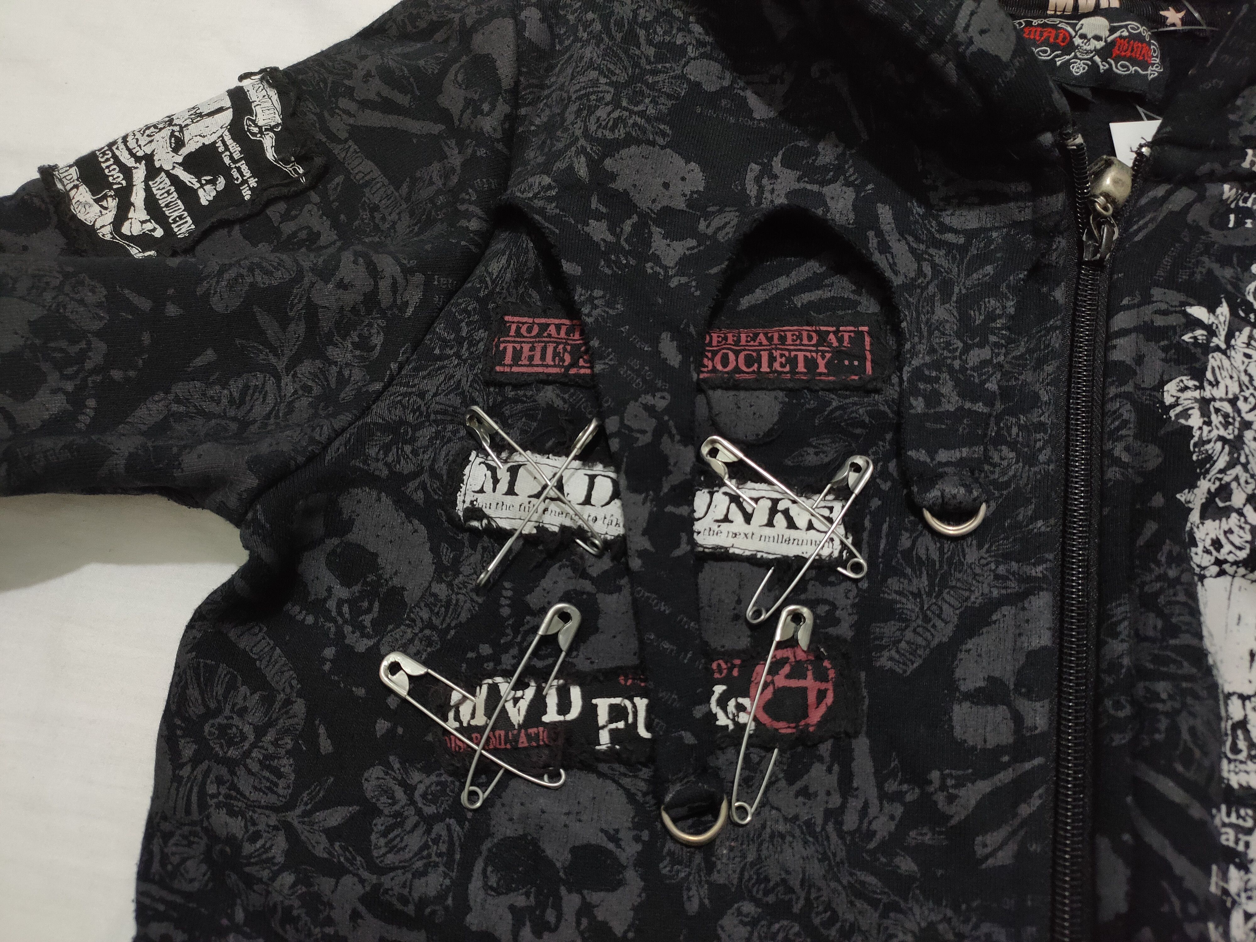 Seditionaries Mad Punk Anarchy Goth Seditionaries Long Jacket Size M / US 6-8 / IT 42-44 - 8 Thumbnail