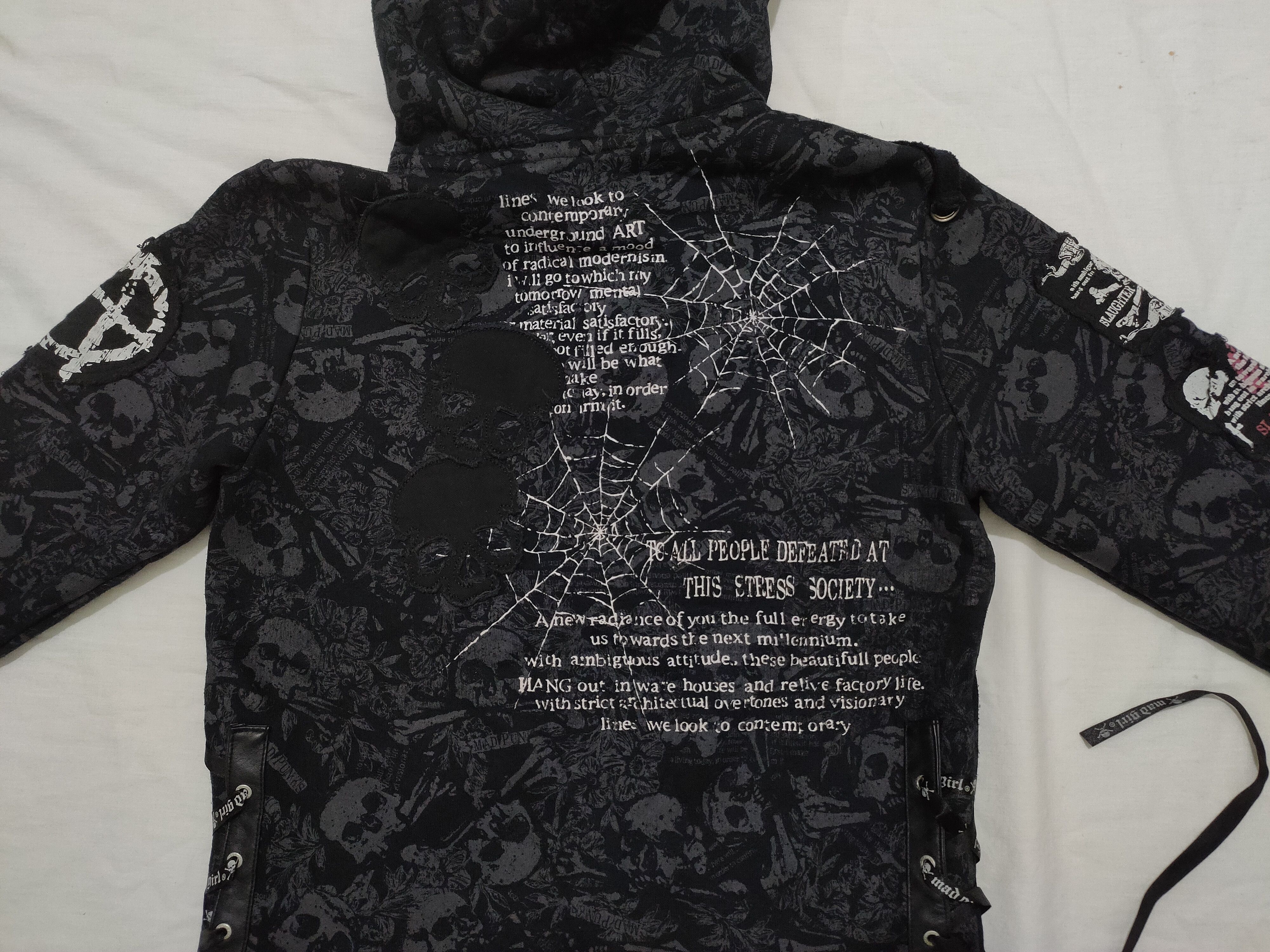 Seditionaries Mad Punk Anarchy Goth Seditionaries Long Jacket Size M / US 6-8 / IT 42-44 - 11 Thumbnail