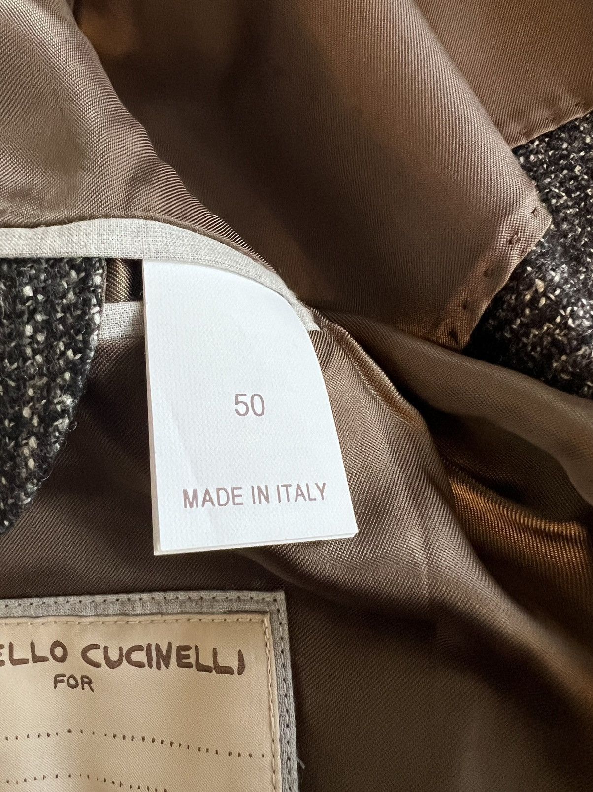 Brunello Cucinelli $4K+ wool/silk/cashmere blazer, IT50, Italy Size 40R - 15 Thumbnail