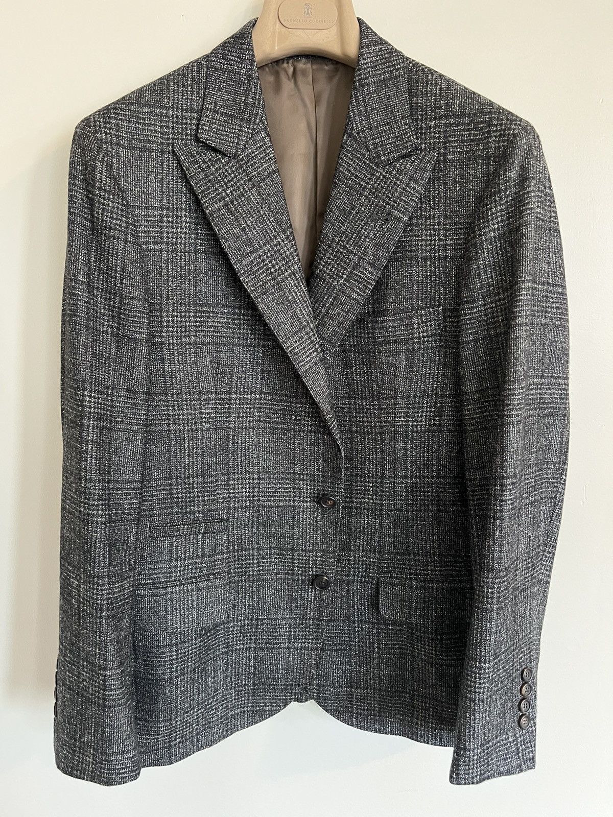 Brunello Cucinelli $4K+ wool/silk/cashmere blazer, IT50, Italy Size 40R - 3 Thumbnail