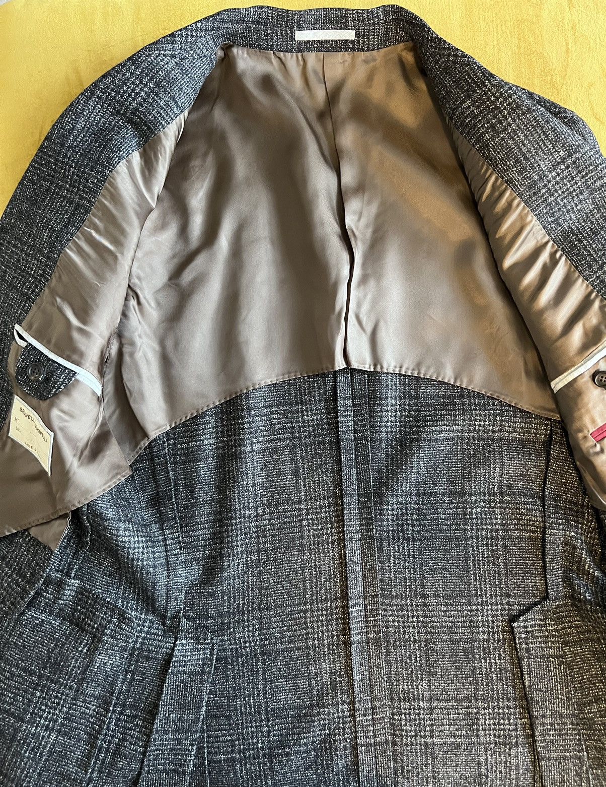 Brunello Cucinelli $4K+ wool/silk/cashmere blazer, IT50, Italy Size 40R - 12 Thumbnail