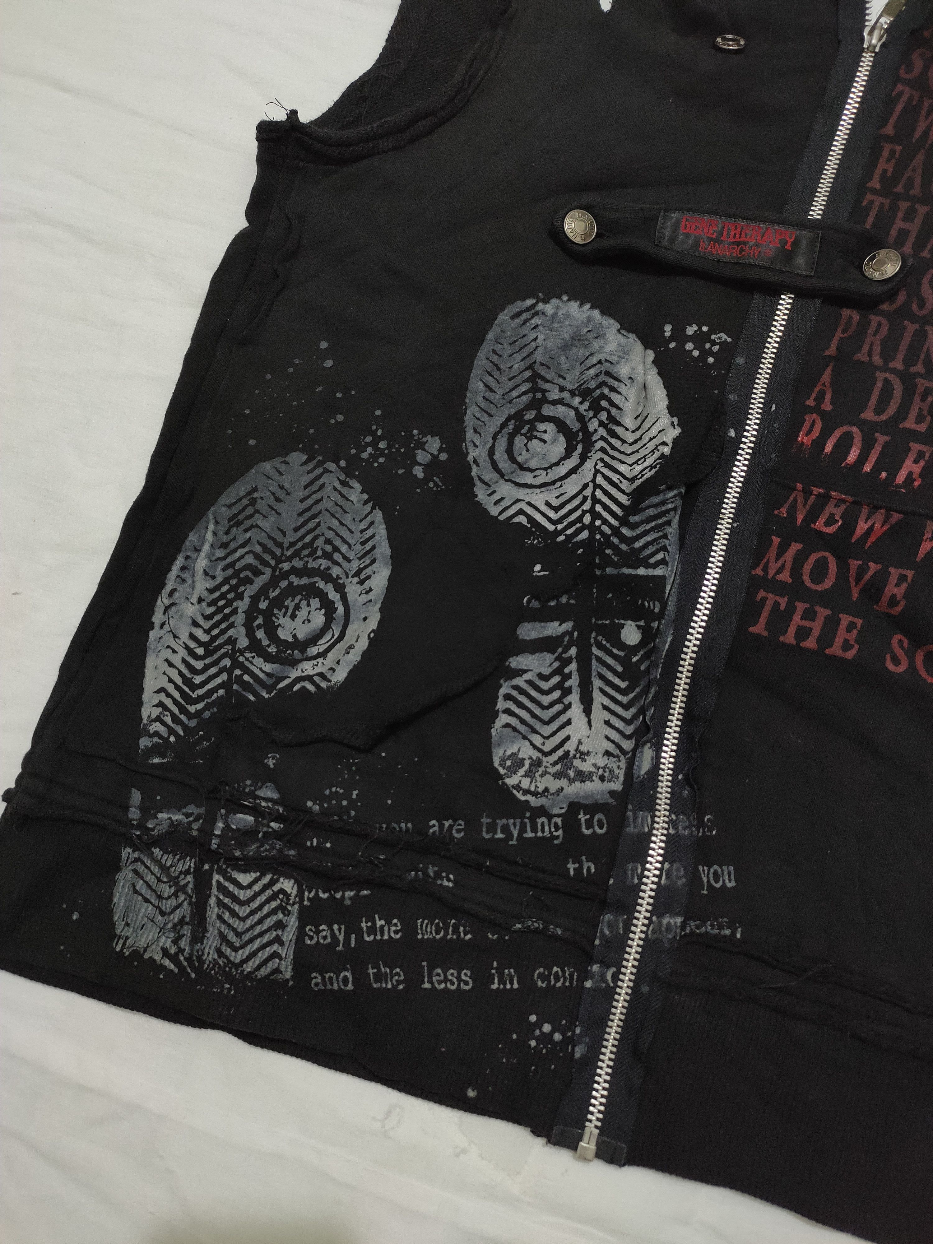 Seditionaries H.Anarchyism For Plus By H. Naoto Punk Gothic Jacket Size M / US 6-8 / IT 42-44 - 2 Thumbnail