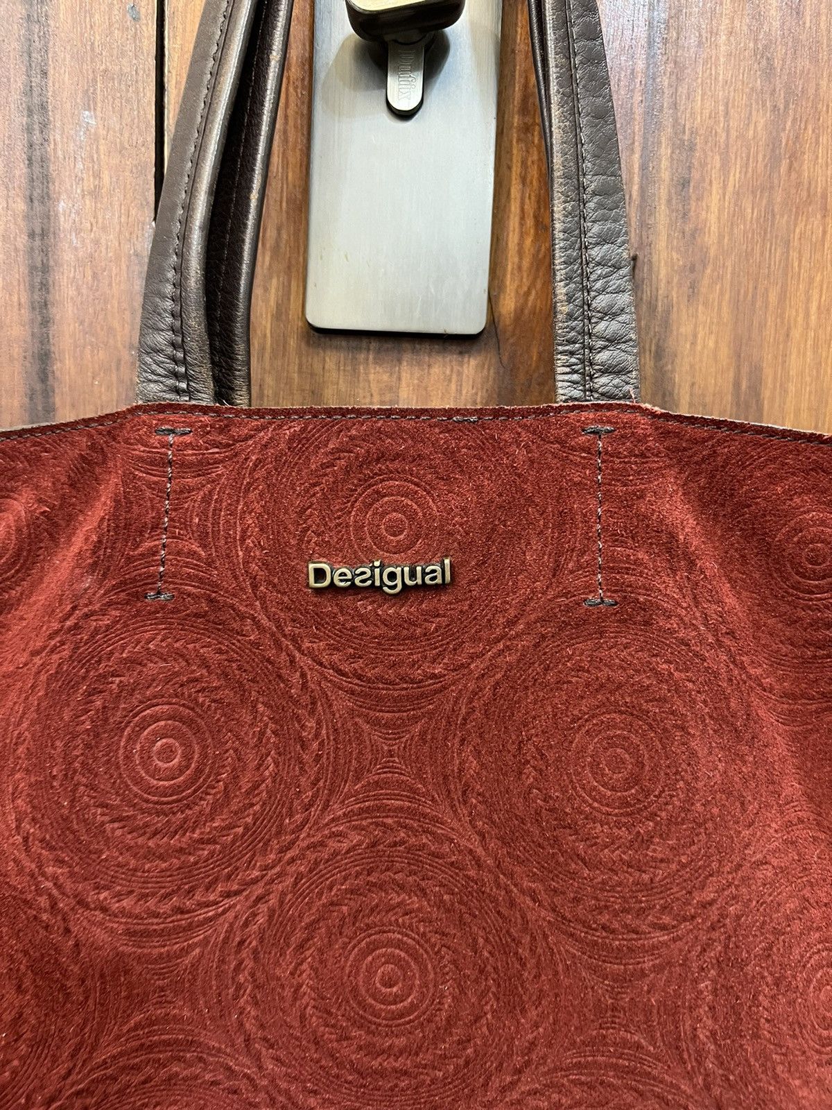 Desigual Desigual Leather Shoulder Tote Bag Size ONE SIZE - 2 Thumbnail