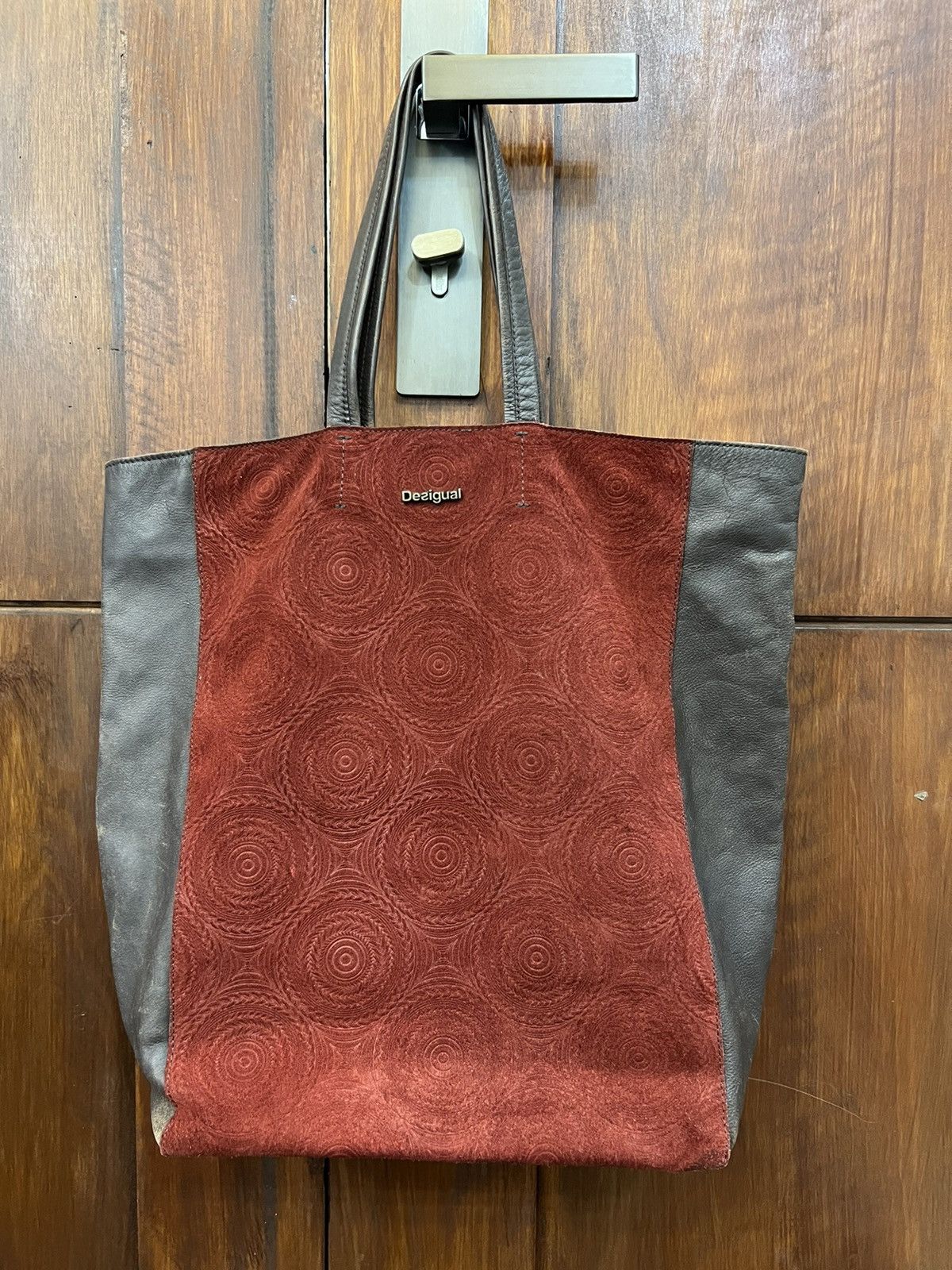 Desigual Desigual Leather Shoulder Tote Bag Size ONE SIZE - 1 Thumbnail