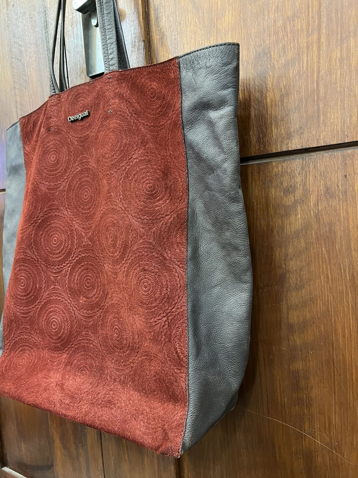 Desigual Desigual Leather Shoulder Tote Bag Size ONE SIZE - 3 Thumbnail
