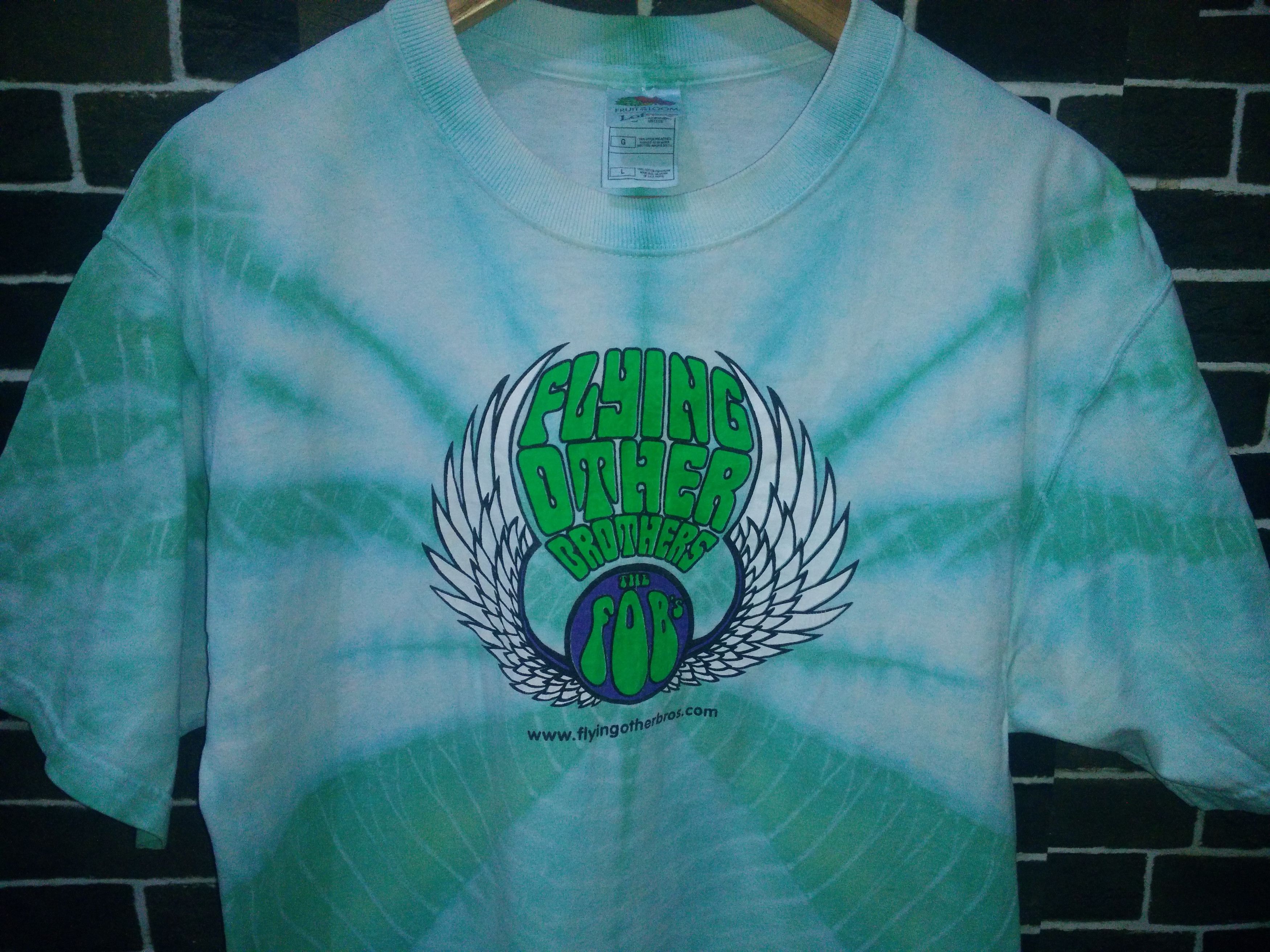 Band Tees Vintage early 00's The Fob Tie Dye Band Tshirt Size US L / EU 52-54 / 3 - 3 Thumbnail