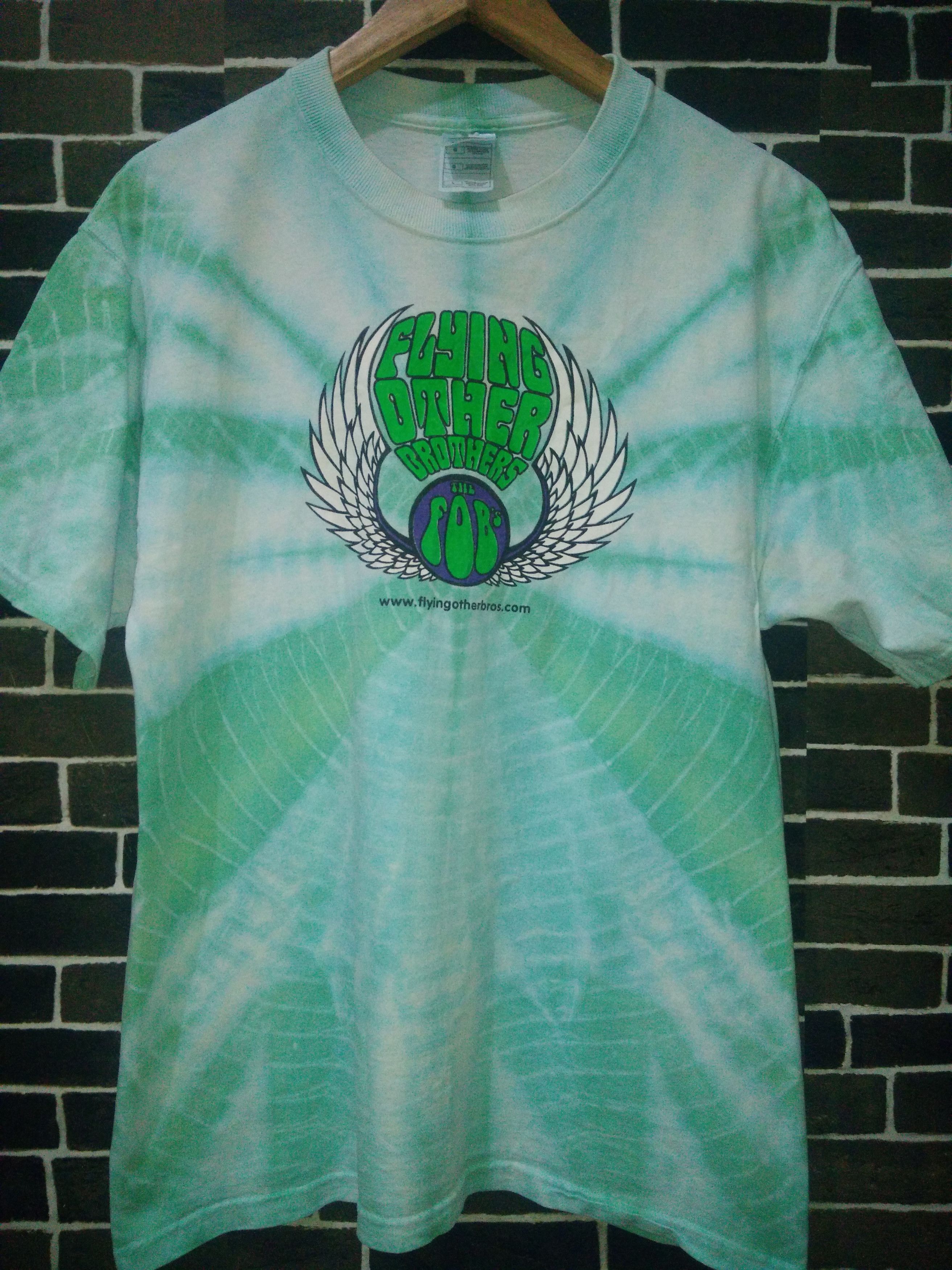 Band Tees Vintage early 00's The Fob Tie Dye Band Tshirt Size US L / EU 52-54 / 3 - 2 Thumbnail