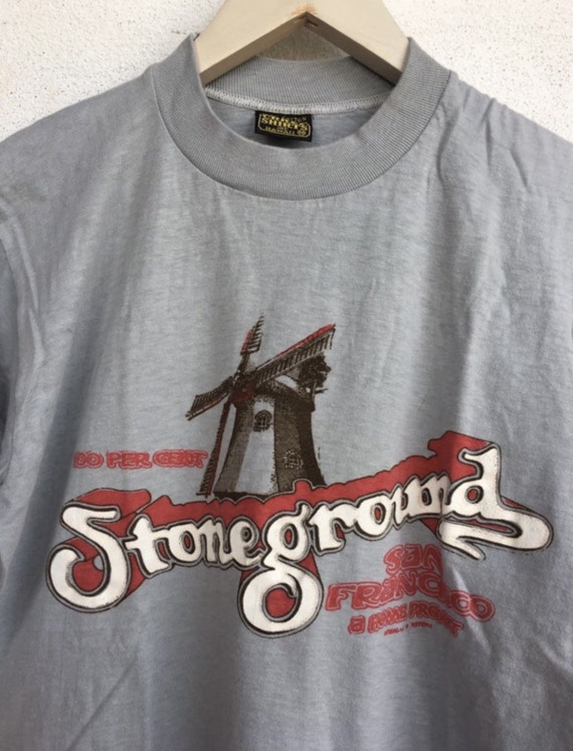 Band Tees Vintage 70s Stoneground 100 per cent San Francisco tee Size US S / EU 44-46 / 1 - 3 Thumbnail