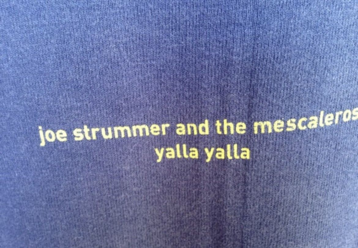 Band Tees Vintage Y2K Joe Strummer and The Mescalaros yalla yalla tee Size US M / EU 48-50 / 2 - 3 Thumbnail