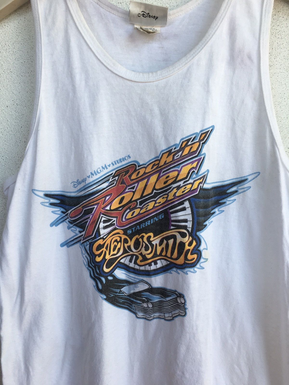 Aerosmith Vintage Y2K Disney Rock’n Roller Coaster starring Aerosmith Size US S / EU 44-46 / 1 - 3 Thumbnail