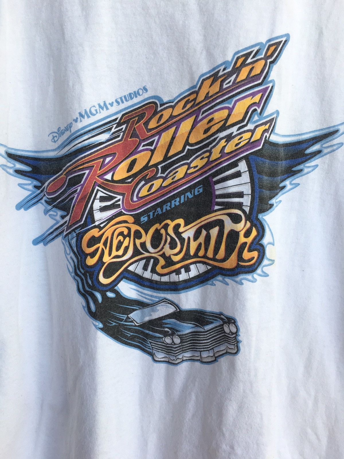 Aerosmith Vintage Y2K Disney Rock’n Roller Coaster starring Aerosmith Size US S / EU 44-46 / 1 - 5 Thumbnail