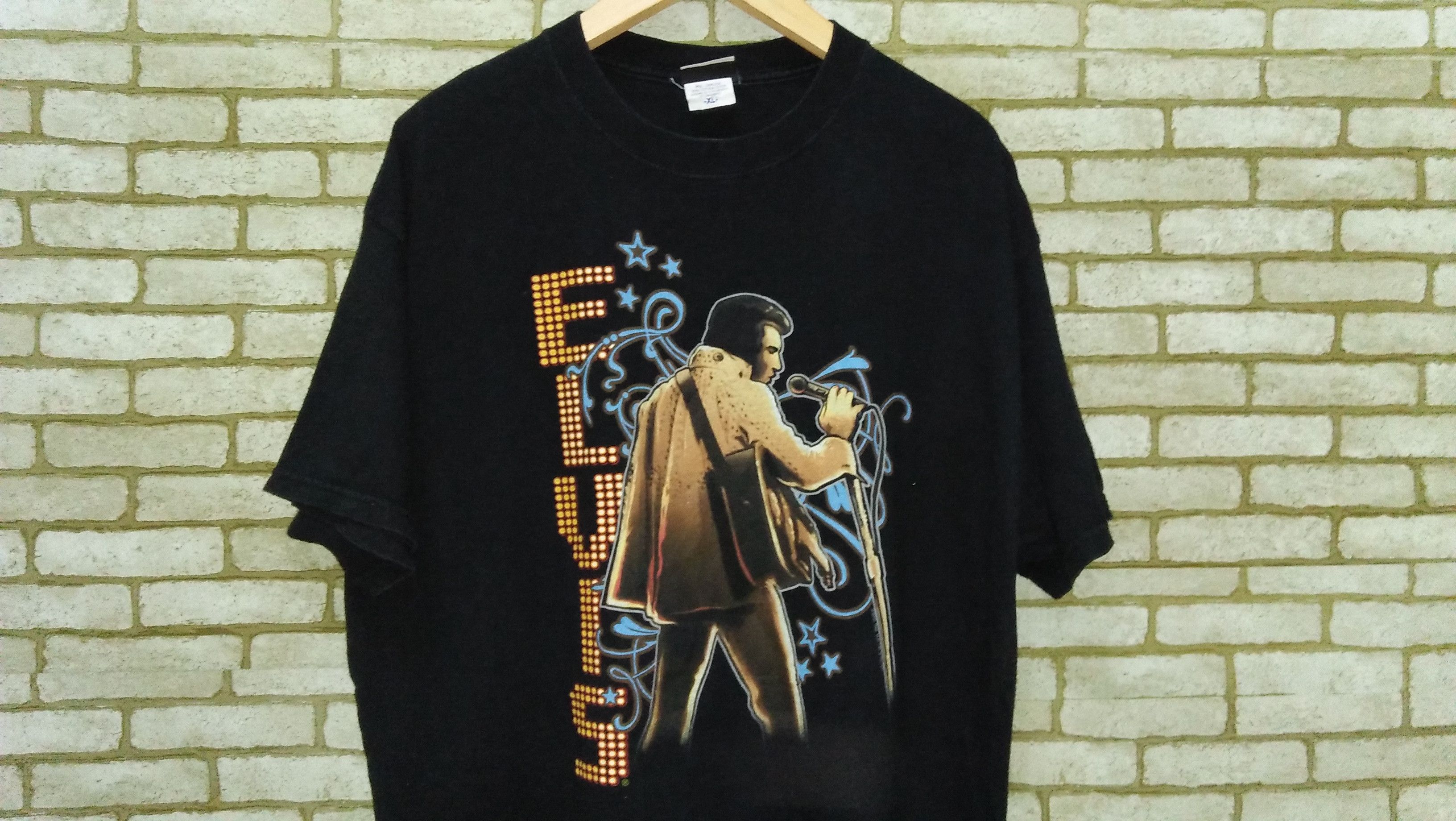 Band Tees × Liquid Blue Vintage Elvis Presley Tag Liquid Blue Tee Size US XL / EU 56 / 4 - 2 Thumbnail
