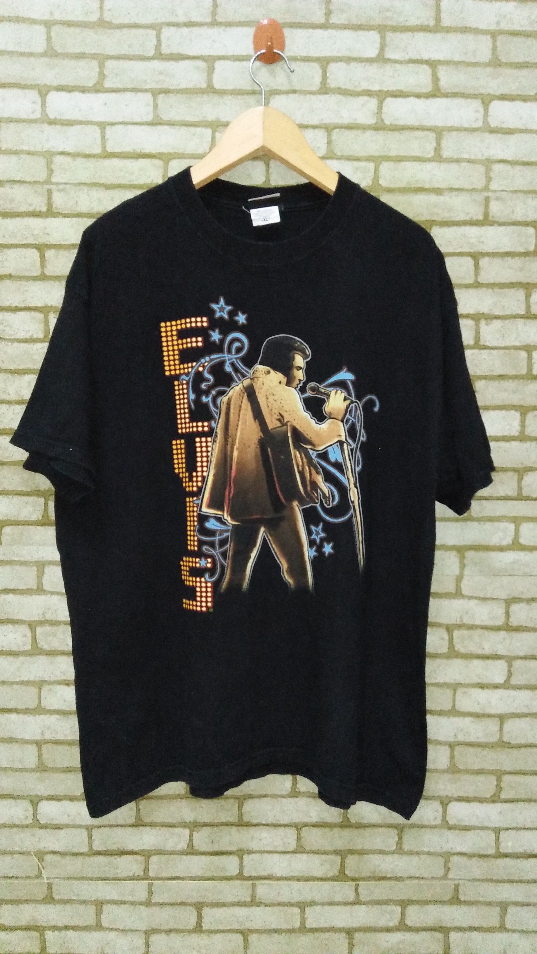 Band Tees × Liquid Blue Vintage Elvis Presley Tag Liquid Blue Tee Size US XL / EU 56 / 4 - 1 Thumbnail
