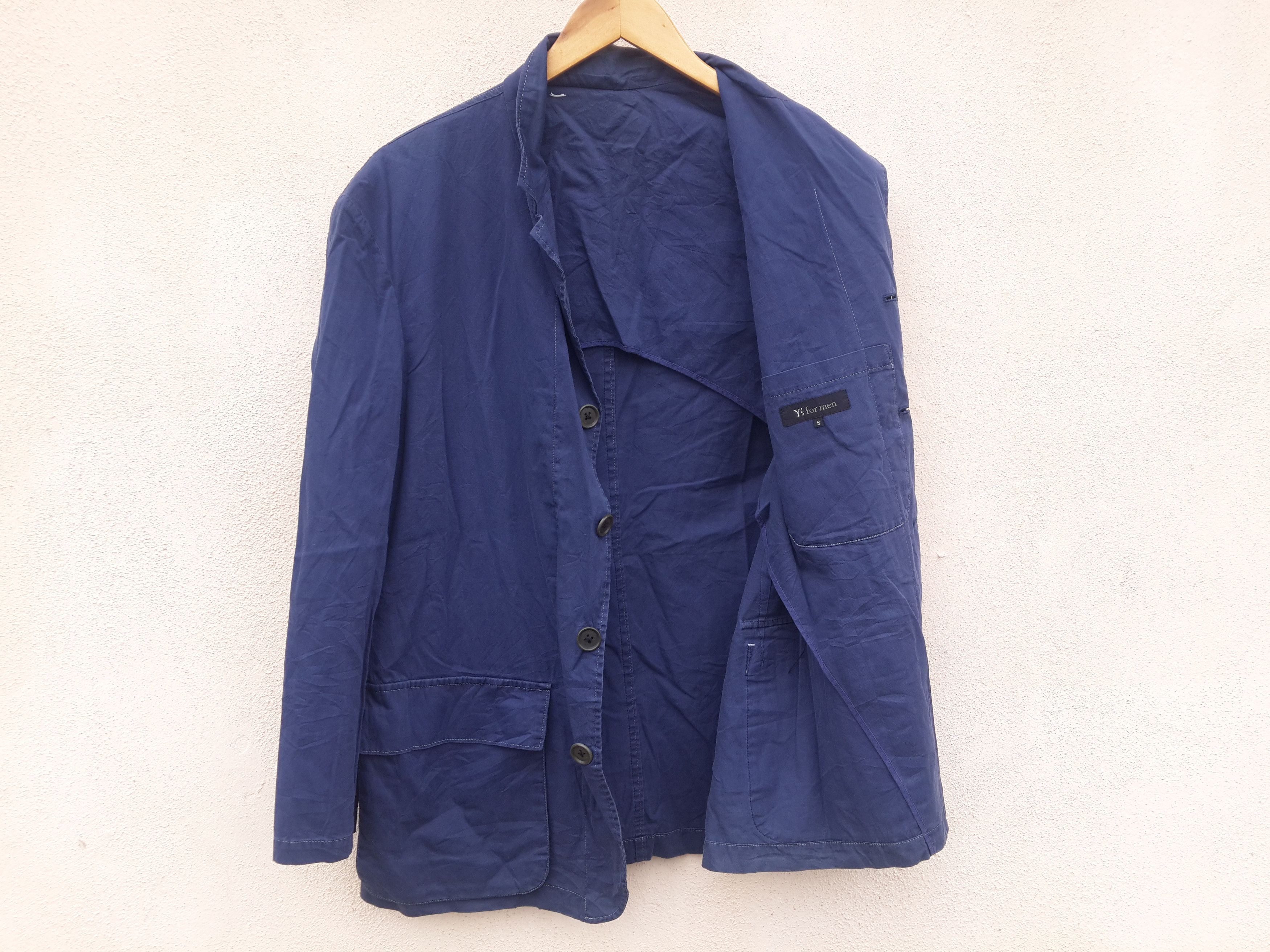 Y's for Men Y's for Men Cotton Relaxed Fit Blazer Size 42S - 1 Thumbnail