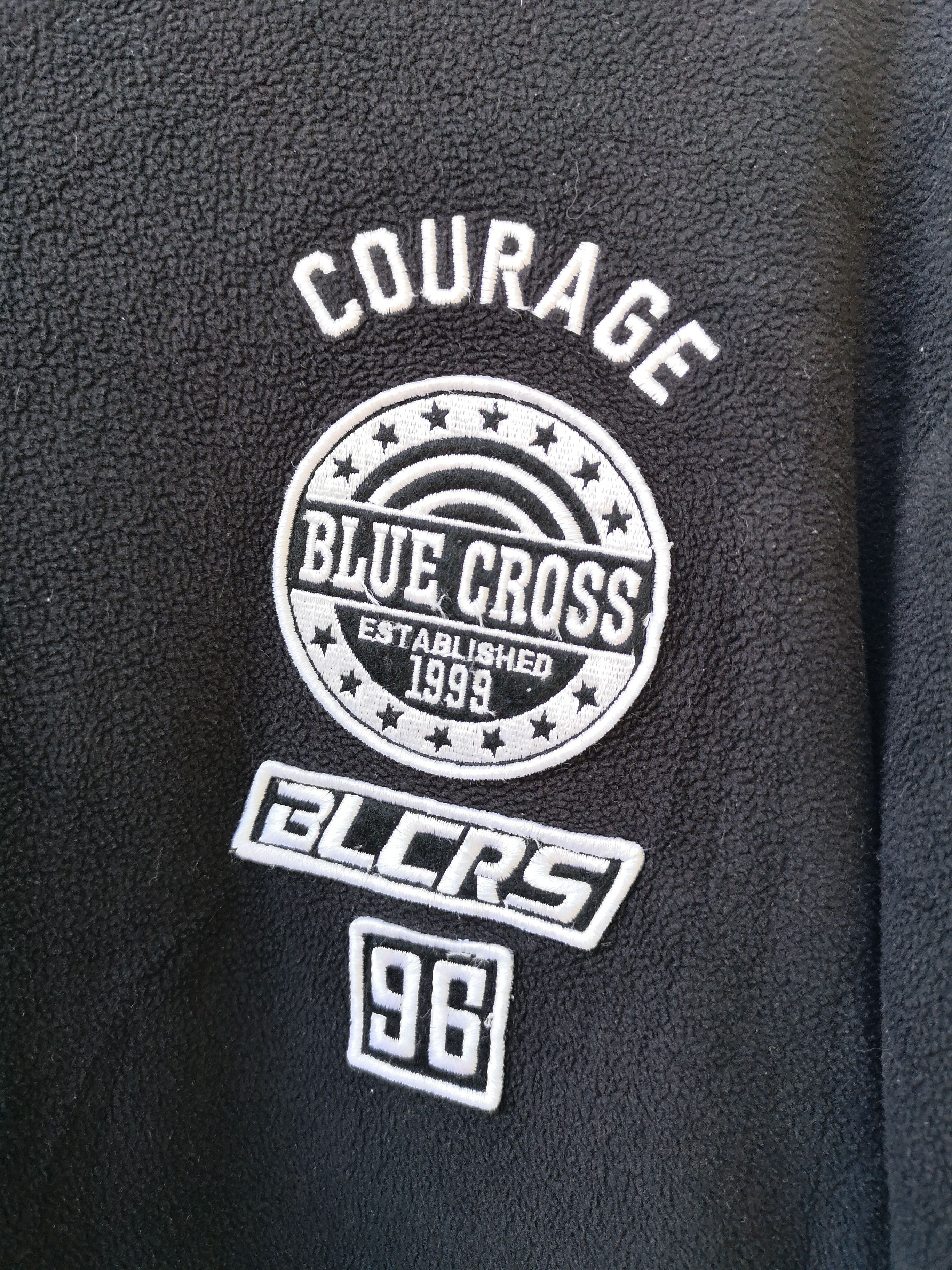 Japanese Brand Blue Cross Spell Out Half Camo