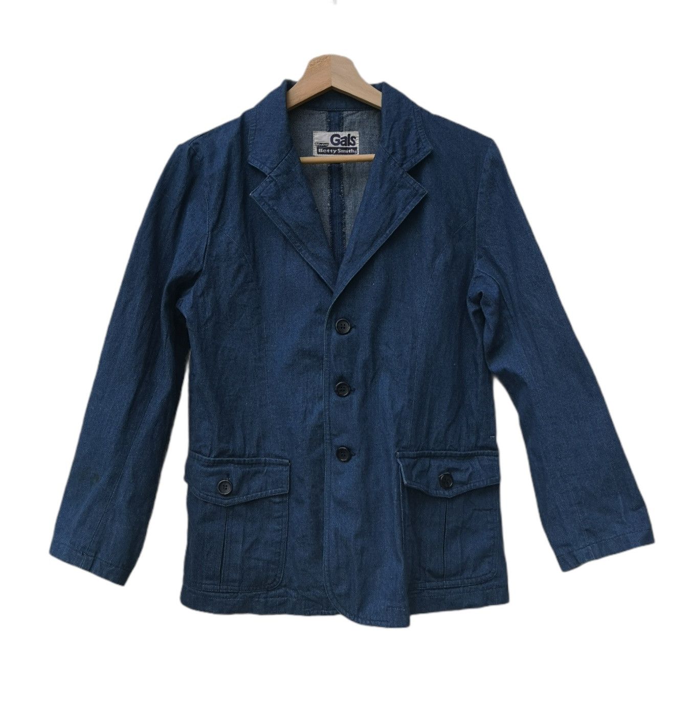 image of Big John Denim Jacket in Indigo, Men's (Size Small)