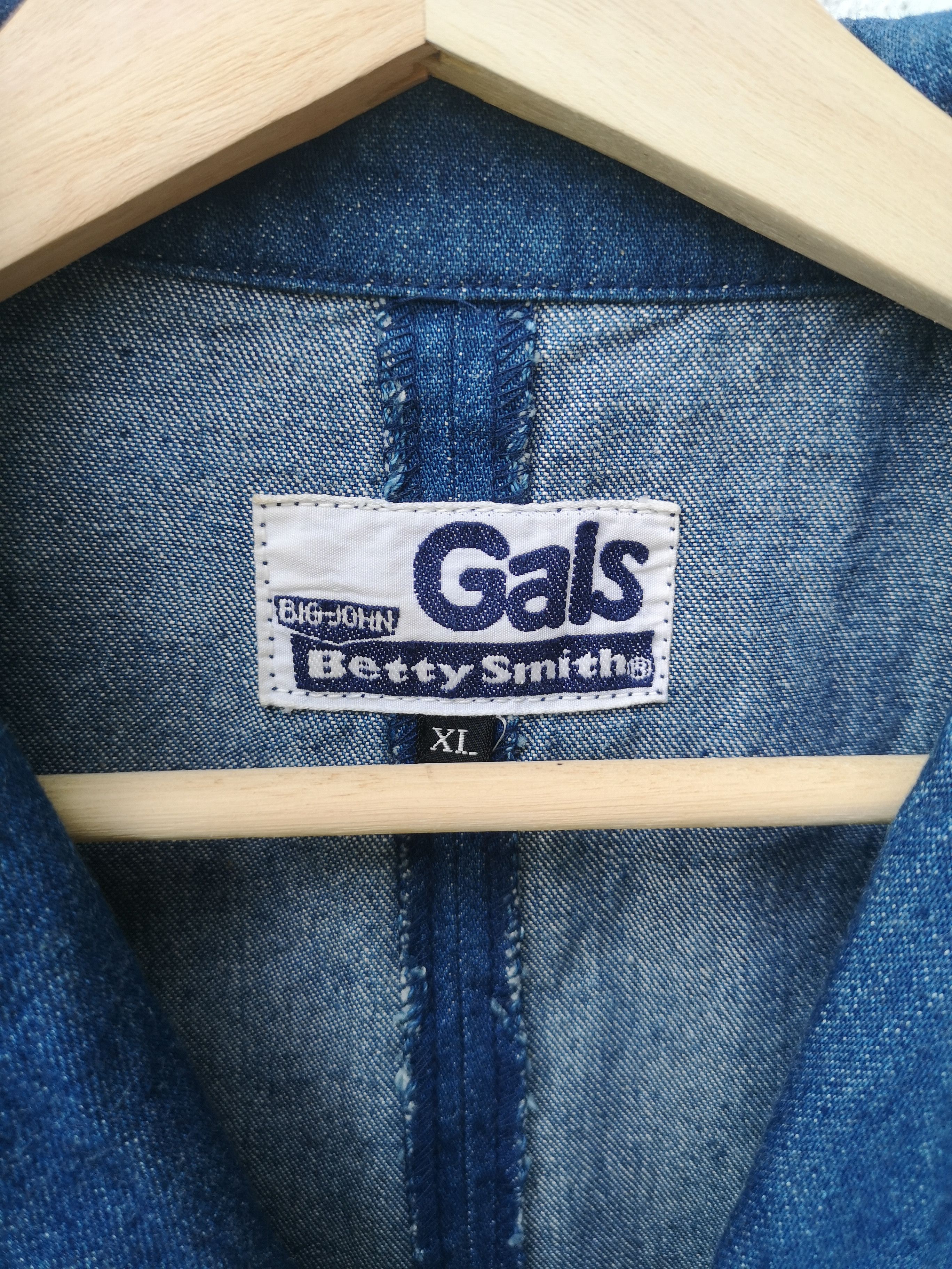 Big John Japanese Brand Big John Denim Jacket Size US S / EU 44-46 / 1 - 5 Thumbnail