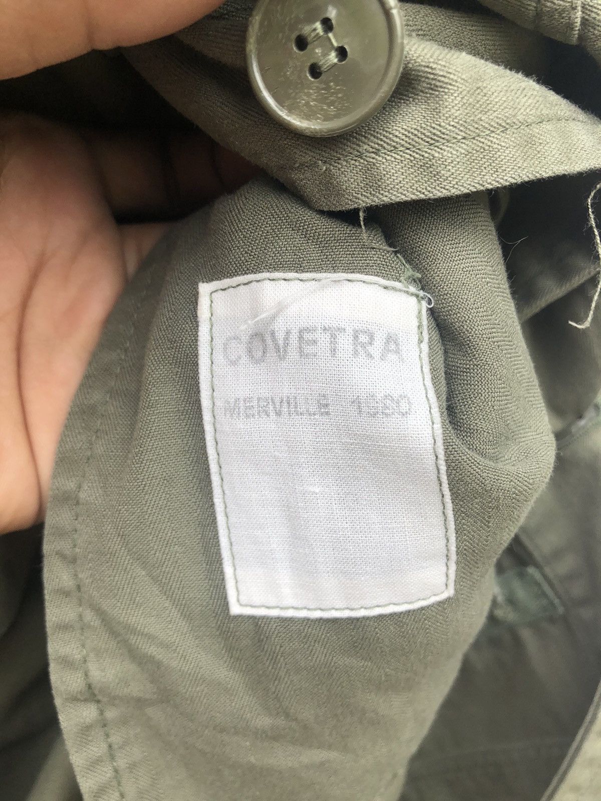 Vintage 🔥Vintage French Army Covetra Merville 1980s Size US L / EU 52-54 / 3 - 6 Thumbnail