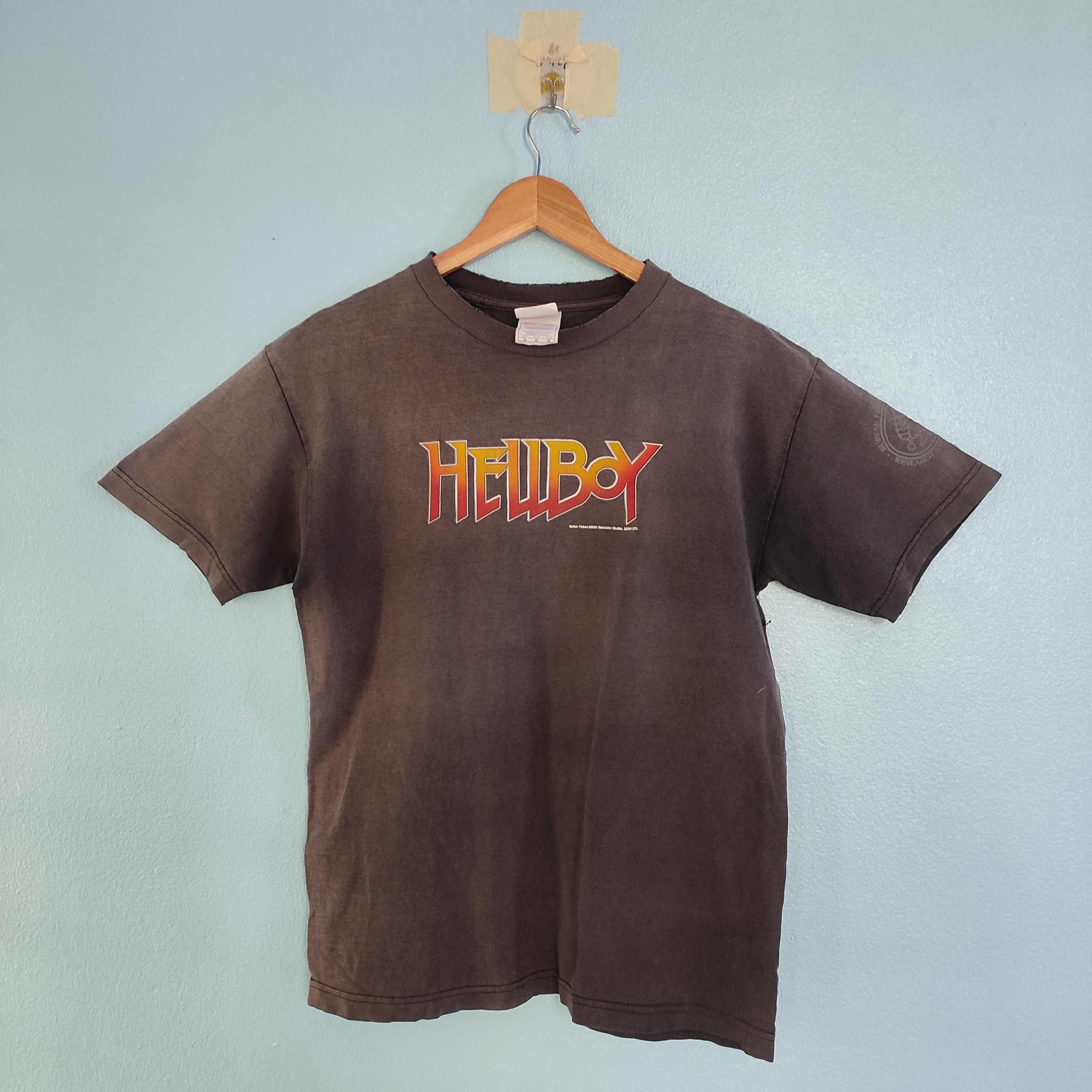 Vintage HELLBOY American Movie Superhero Movie Vintage Tshirt Size US M / EU 48-50 / 2 - 1 Thumbnail