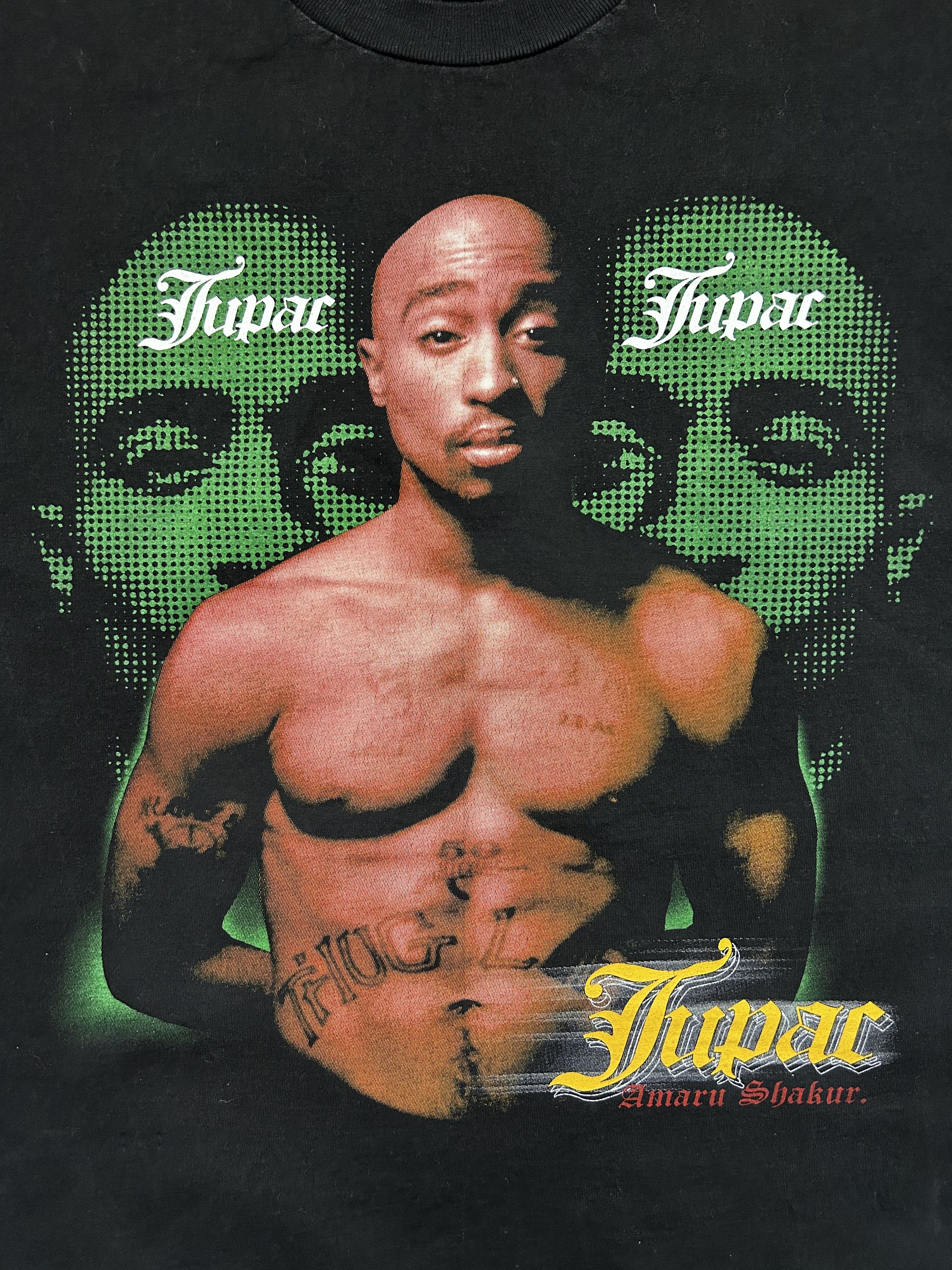 Band Tees Vintage 2Pac Tupac Shakur Rap T-shirt Size US M / EU 48-50 / 2 - 3 Thumbnail