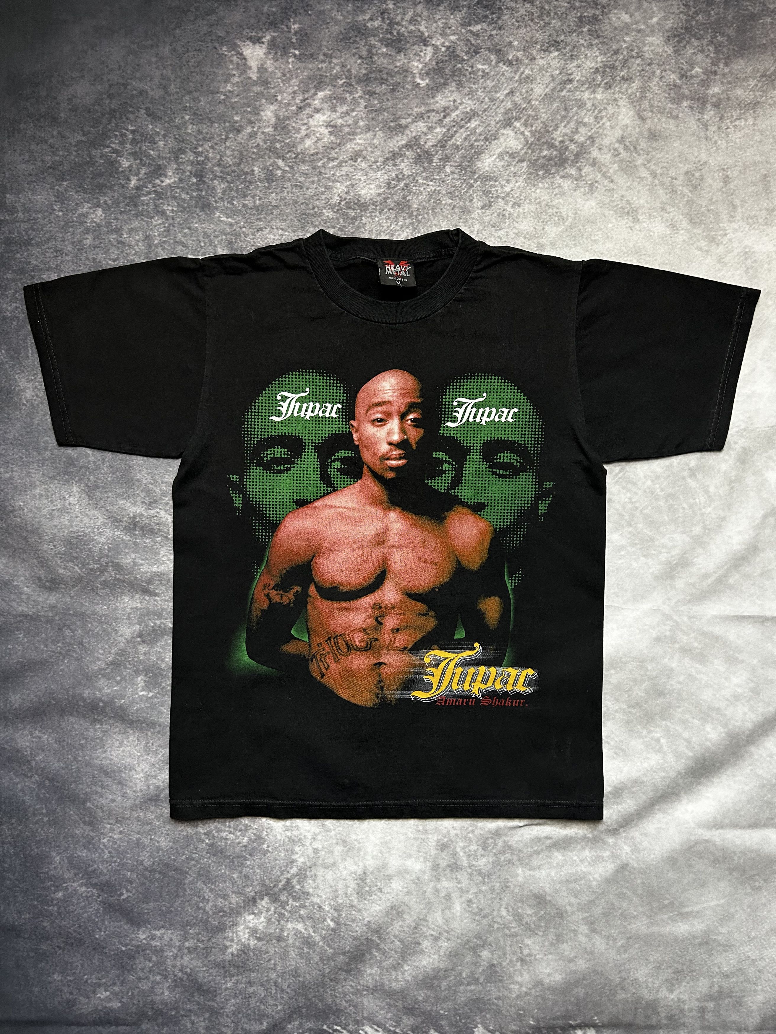 Band Tees Vintage 2Pac Tupac Shakur Rap T-shirt Size US M / EU 48-50 / 2 - 1 Thumbnail
