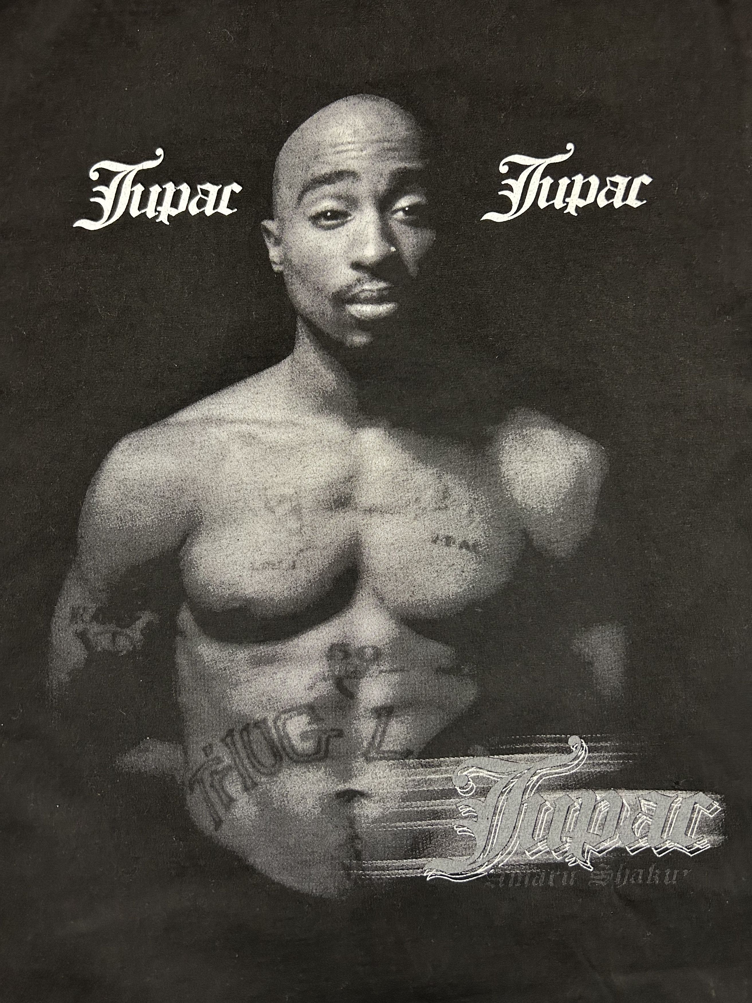 Band Tees Vintage 2Pac Tupac Shakur Rap T-shirt Size US M / EU 48-50 / 2 - 4 Thumbnail