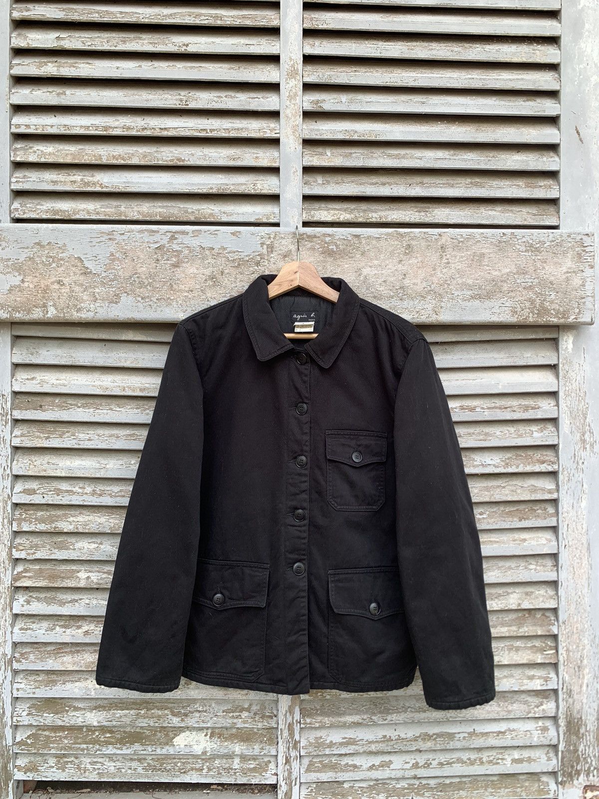 agnes b. Agnes Button Down Jacket Made In FRANCE Size US S / EU 44-46 / 1 - 3 Thumbnail