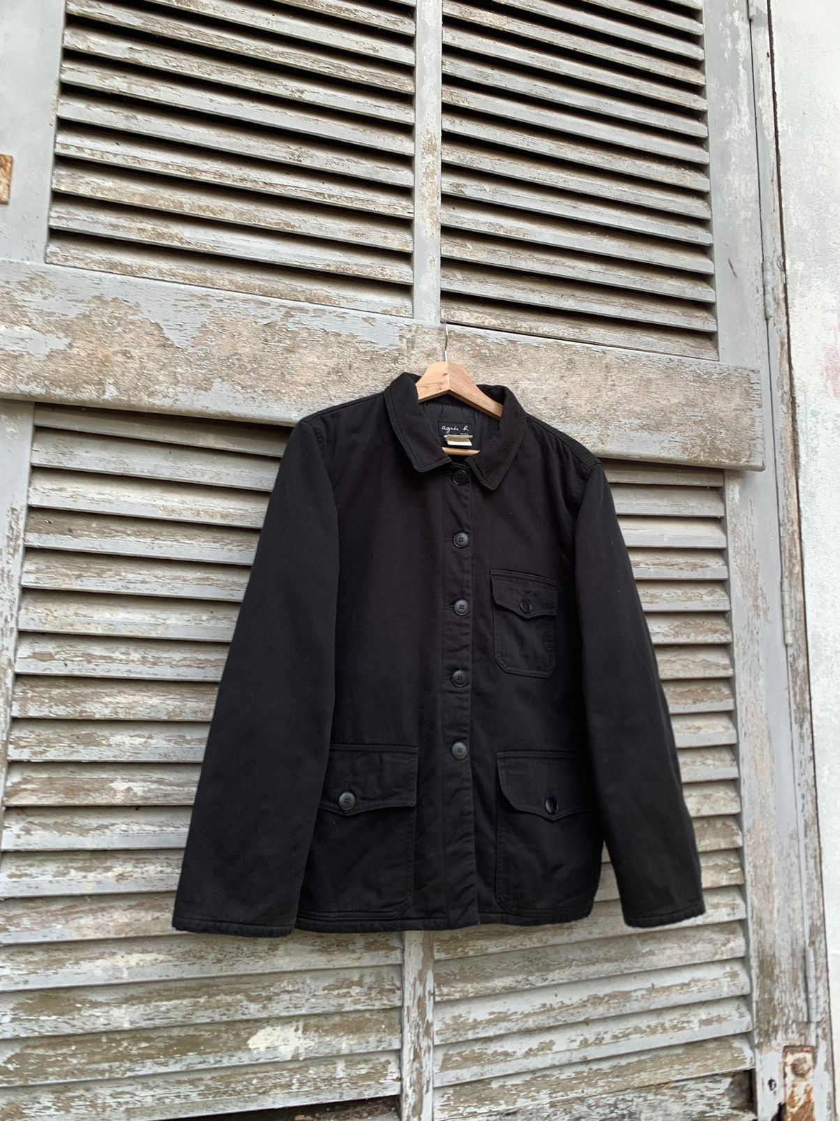 agnes b. Agnes Button Down Jacket Made In FRANCE Size US S / EU 44-46 / 1 - 5 Thumbnail