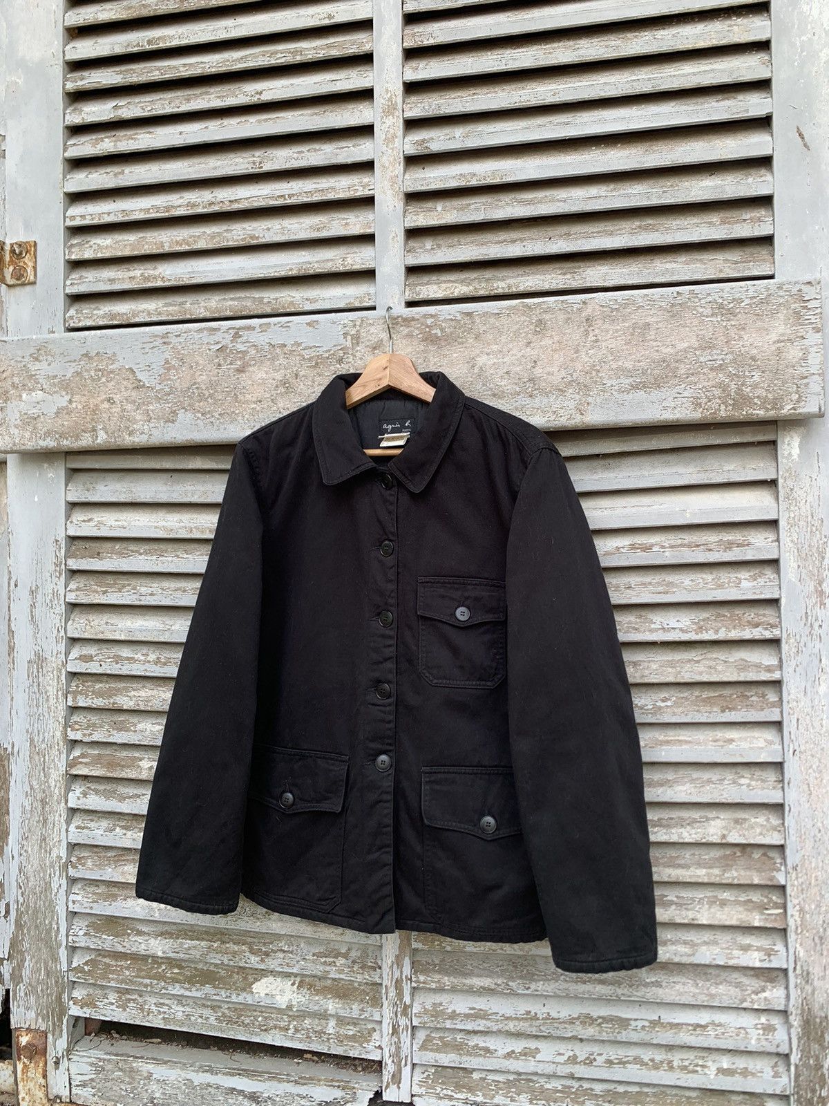 agnes b. Agnes Button Down Jacket Made In FRANCE Size US S / EU 44-46 / 1 - 6 Thumbnail