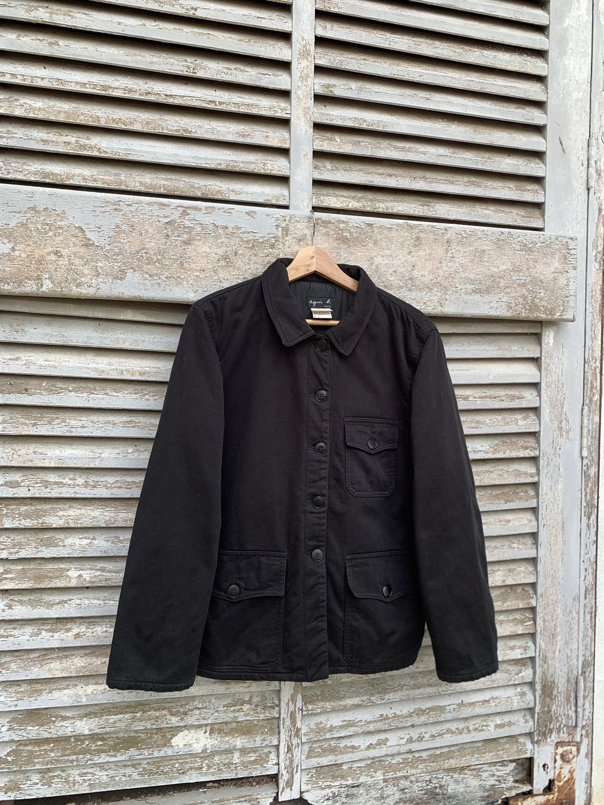 agnes b. Agnes Button Down Jacket Made In FRANCE Size US S / EU 44-46 / 1 - 4 Thumbnail