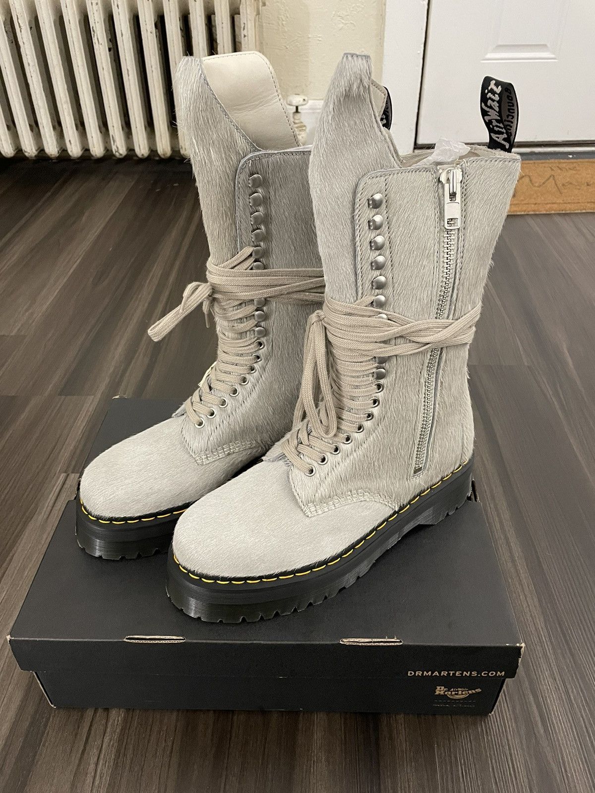 Dr. Martens × Yohji Yamamoto 2007 AW - 10 eye boot | Grailed