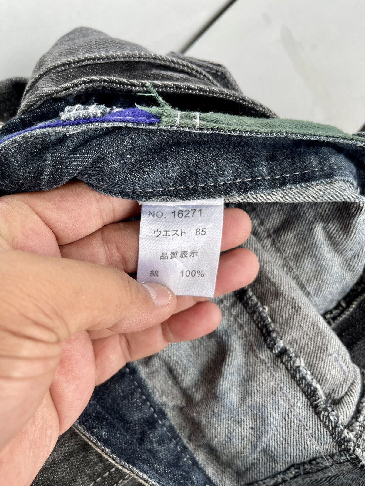 Vintage VINTAGE🔥🔥PATINA SKATEGANG DOUBLE WAIST WASHED BLACK 32X28 Size US 32 / EU 48 - 16 Thumbnail