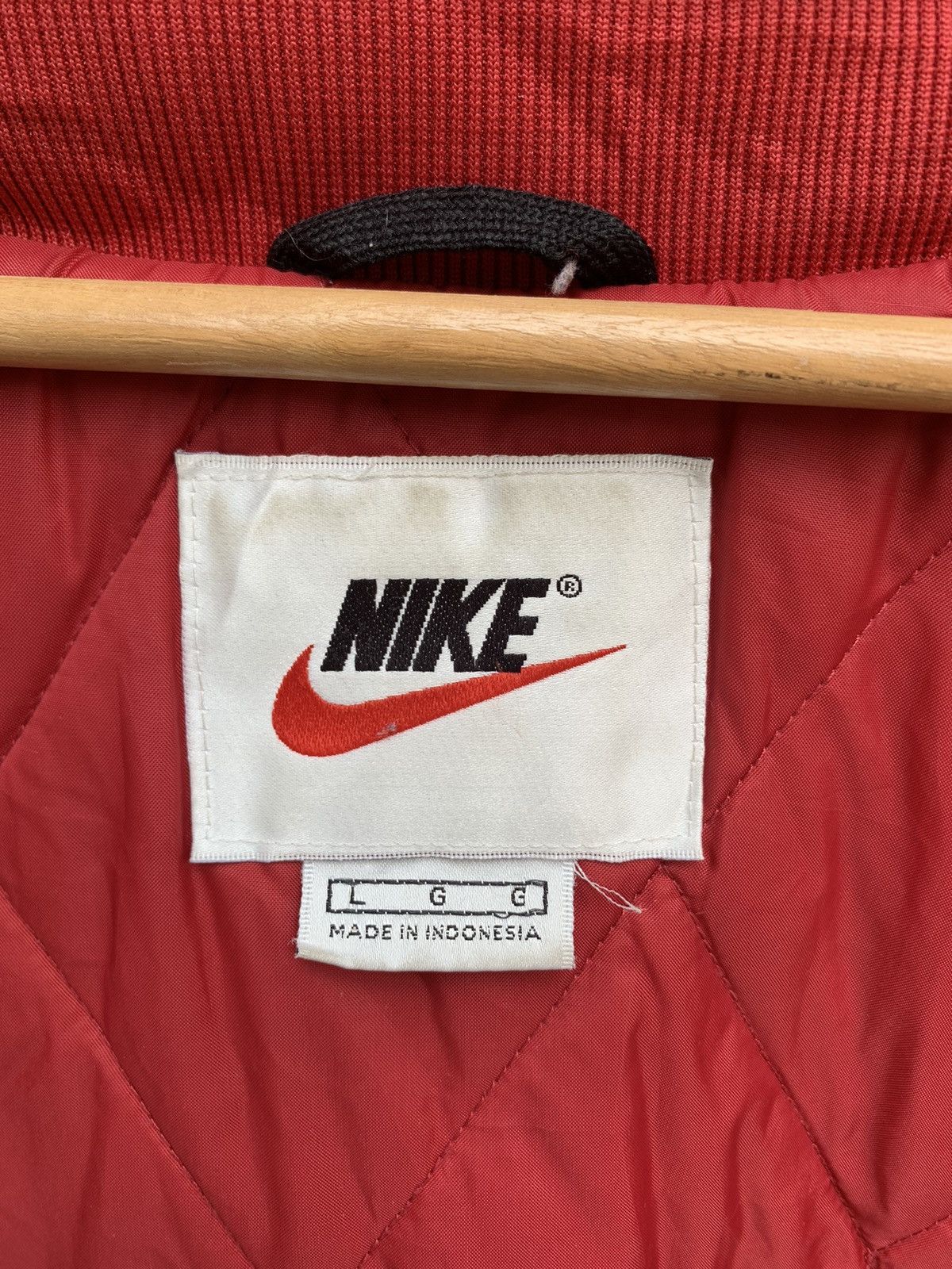 Nike **rare size**Vintage Nike Oversized Hooded Jacket Size US XXL / EU 58 / 5 - 12 Thumbnail