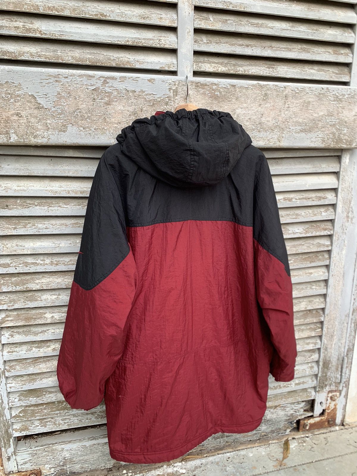 Nike **rare size**Vintage Nike Oversized Hooded Jacket Size US XXL / EU 58 / 5 - 11 Thumbnail