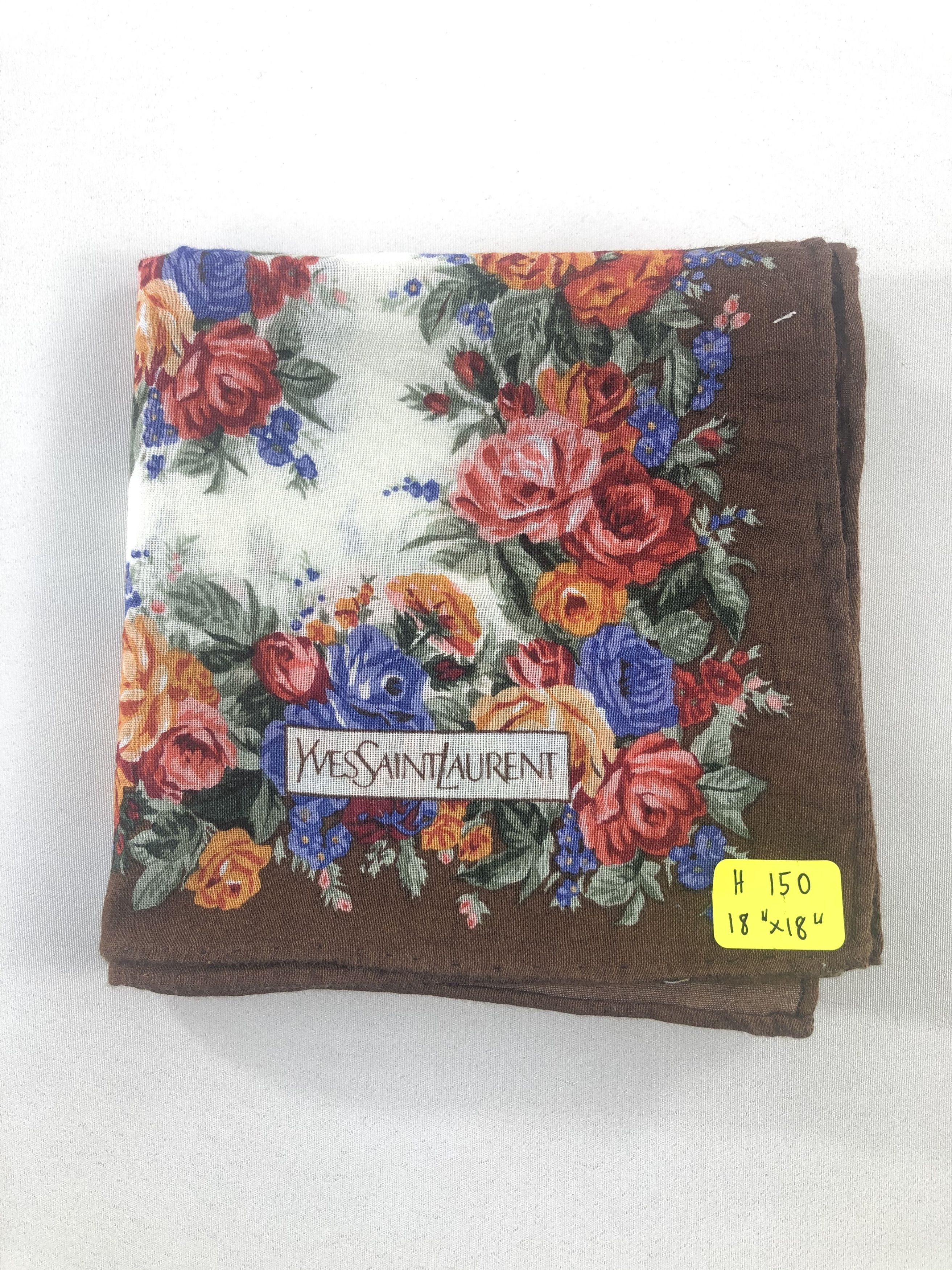 Vintage × Yves Saint Laurent Yves Saint Laurent Handkerchief / Bandana / Neckerchief Size ONE SIZE - 4 Thumbnail