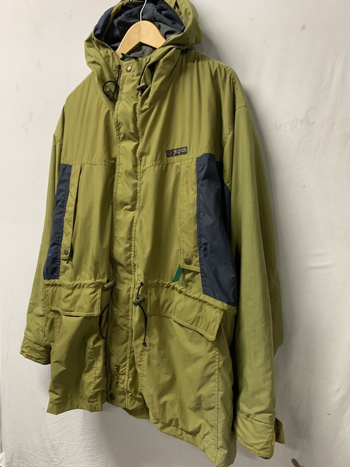 Jansport Vintage Jansport Nylon Outdoor Jacket Size US L / EU 52-54 / 3 - 2 Thumbnail