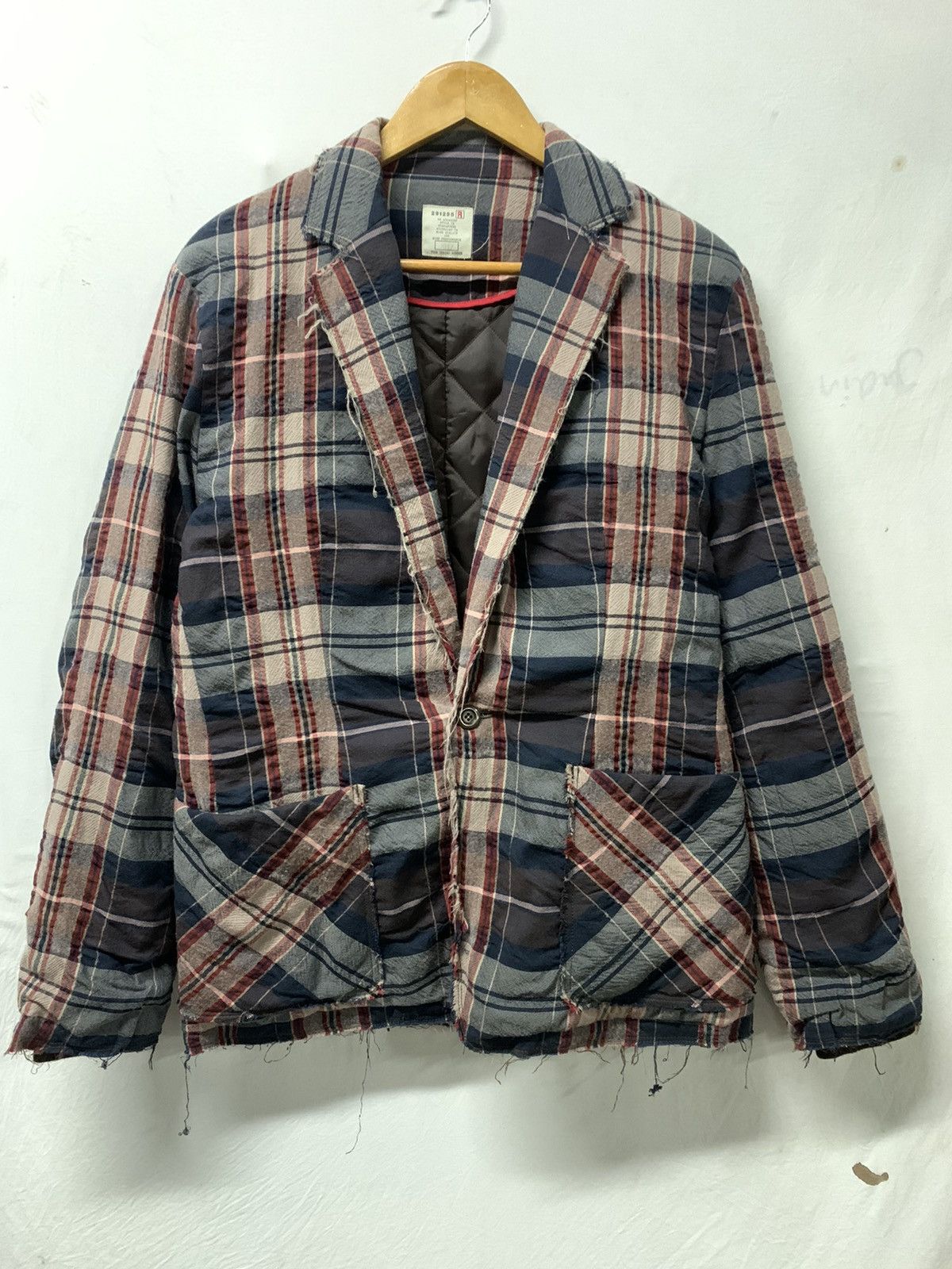 Japanese Brand × Seditionaries 291295 Distressed Blazzer Jacket Size 38L - 1 Thumbnail