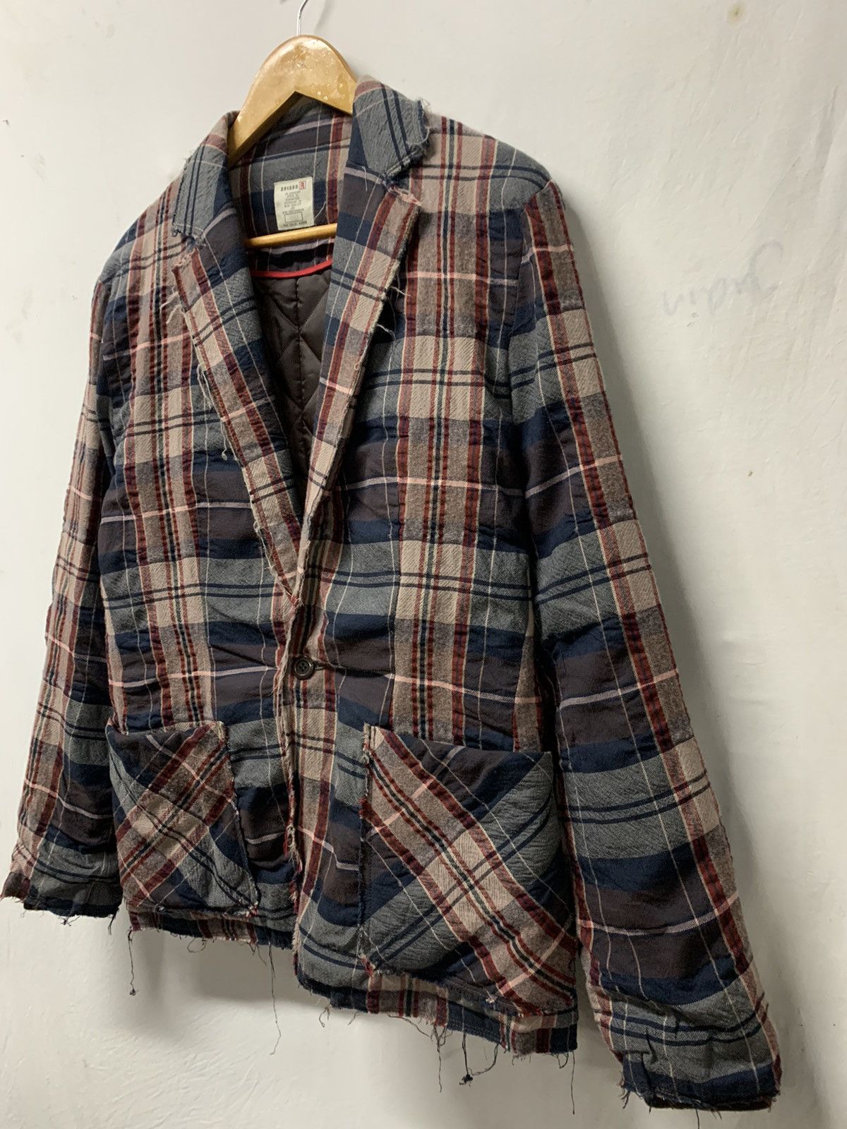 Japanese Brand × Seditionaries 291295 Distressed Blazzer Jacket Size 38L - 2 Thumbnail