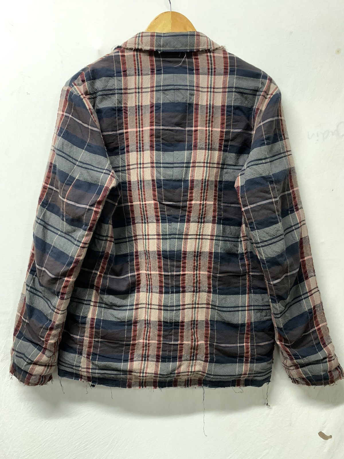 Japanese Brand × Seditionaries 291295 Distressed Blazzer Jacket Size 38L - 4 Thumbnail