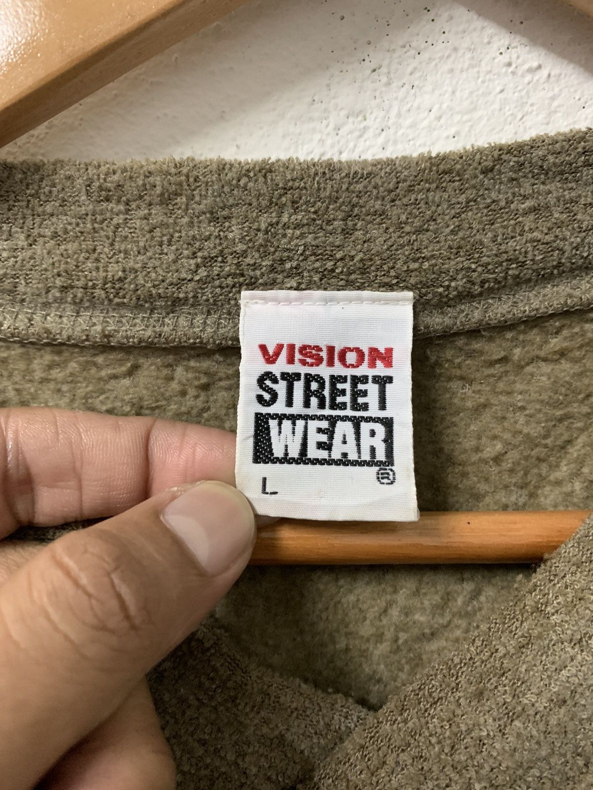 Japanese Brand × Vintage Vintage Vision Street Wear Fleece Size US L / EU 52-54 / 3 - 5 Thumbnail