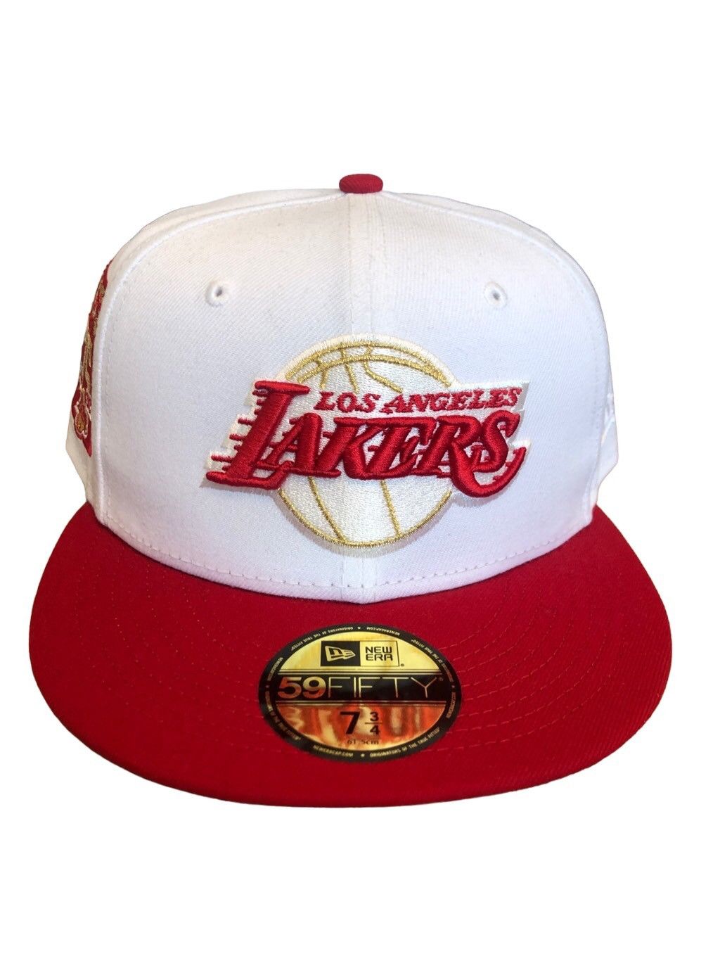 NBA × New Era New Era Los Angeles Lakers 75th year Fitted Hat Size 7 3/4 Size ONE SIZE - 1 Thumbnail