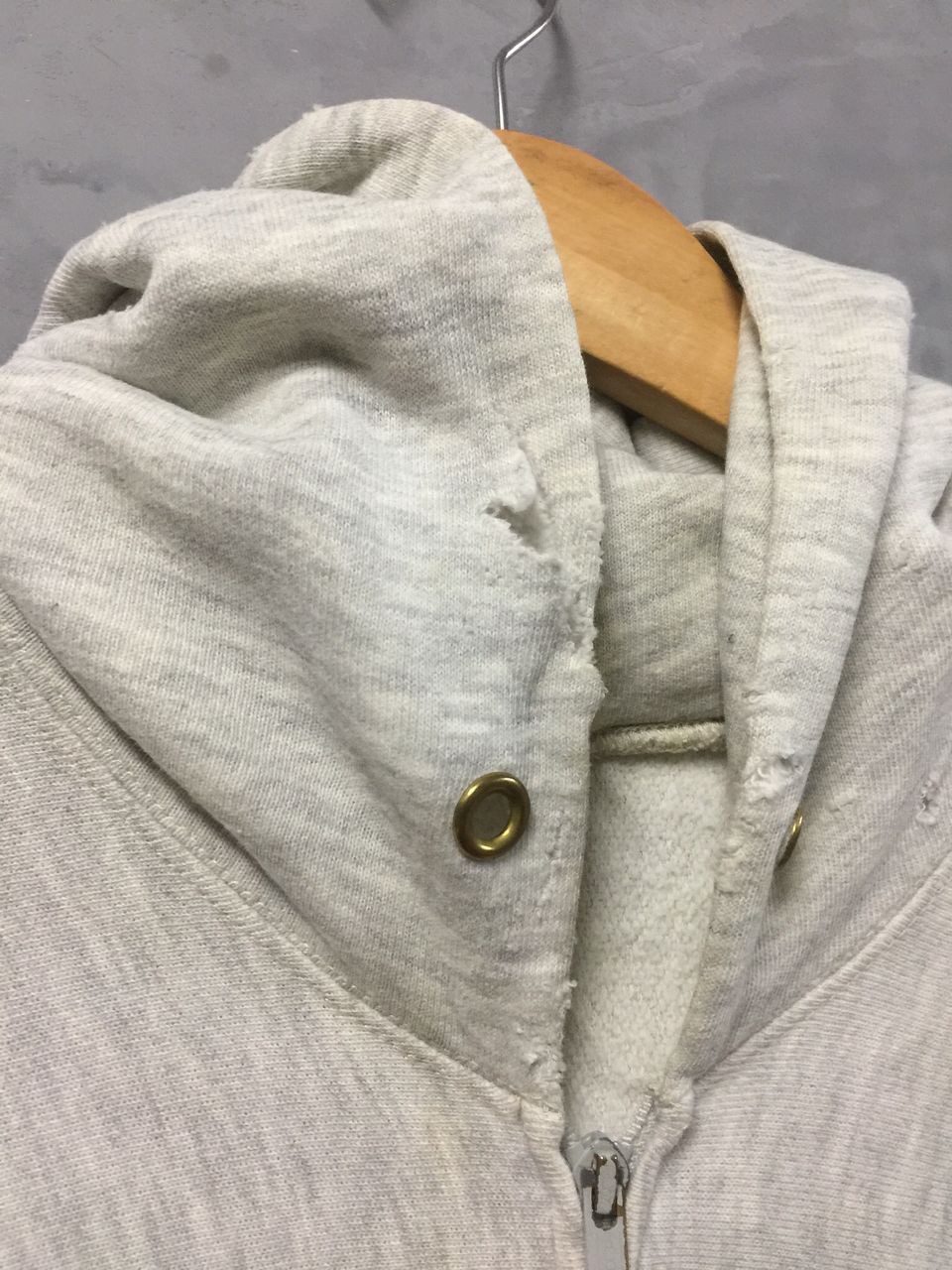 Vintage Vintage ARMY Spellout Hoodie Size US L / EU 52-54 / 3 - 17 Thumbnail