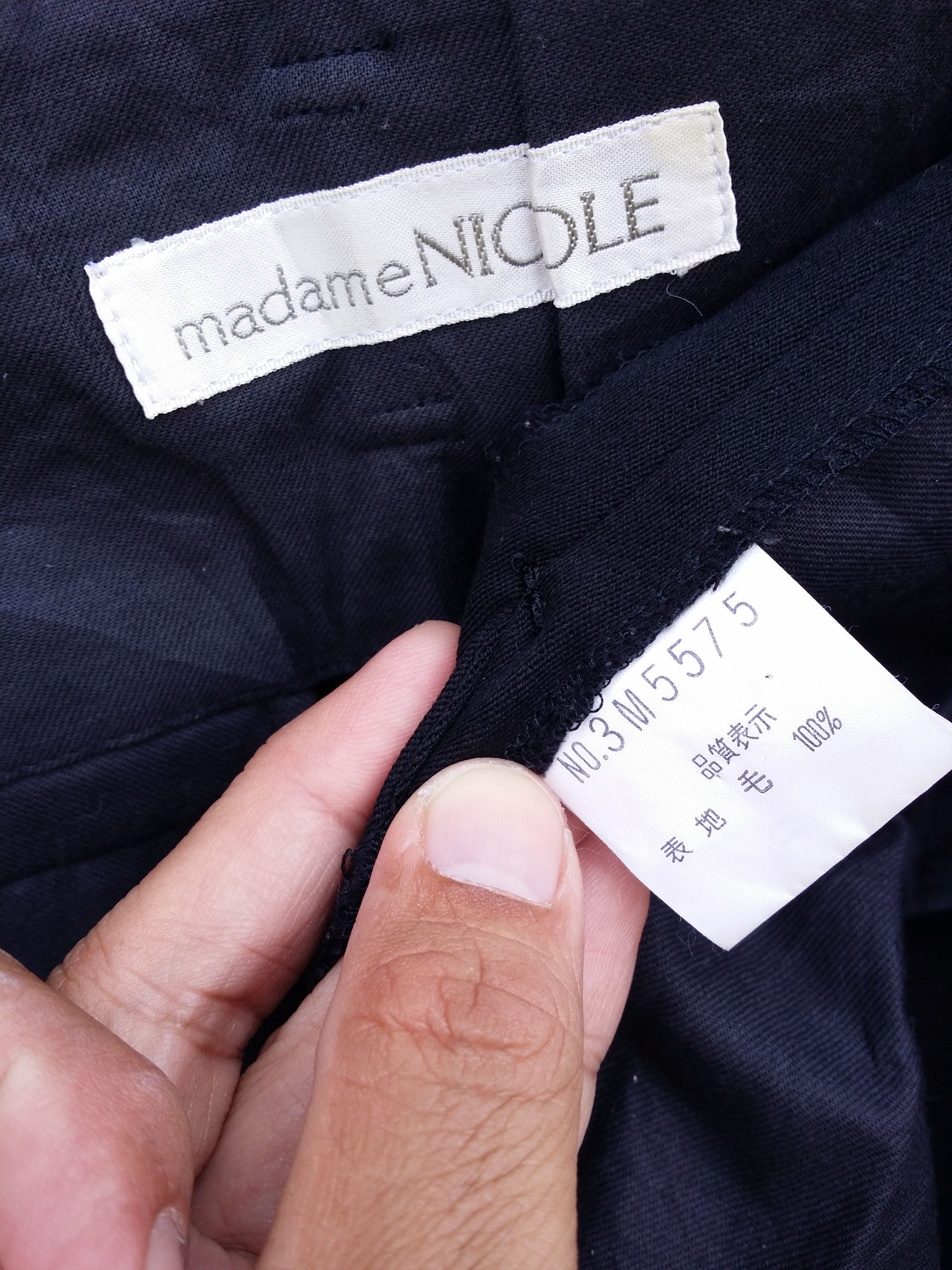 Japanese Brand Madame NICOLE Pant Size US 28 / EU 44 - 6 Thumbnail